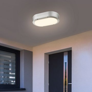 Globo LED Wandleuchte, LED-Leuchtmittel fest verbaut, Warmweiß, Außenleuchte LED Wandleuchte Fassadenleuchte Wandlampe Garten