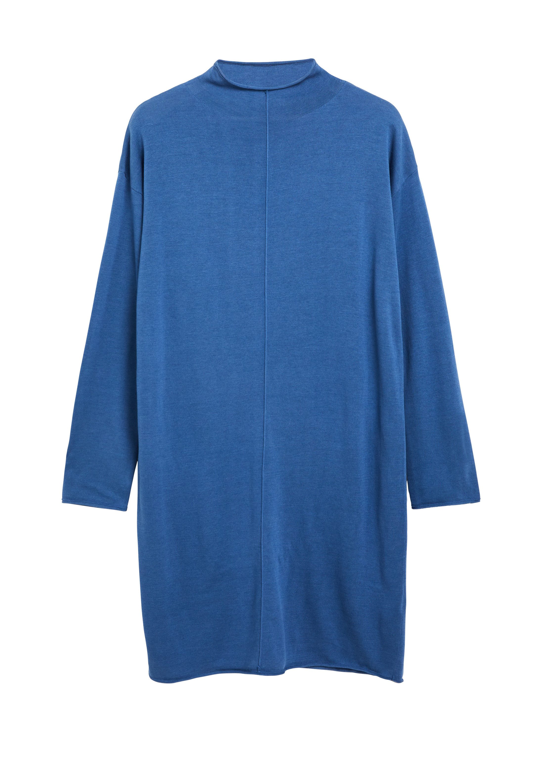 s.Oliver Midikleid Kleid Feinstrick-Kleid aus Viskosemix mit Rollsaum – Bild 2 von 5