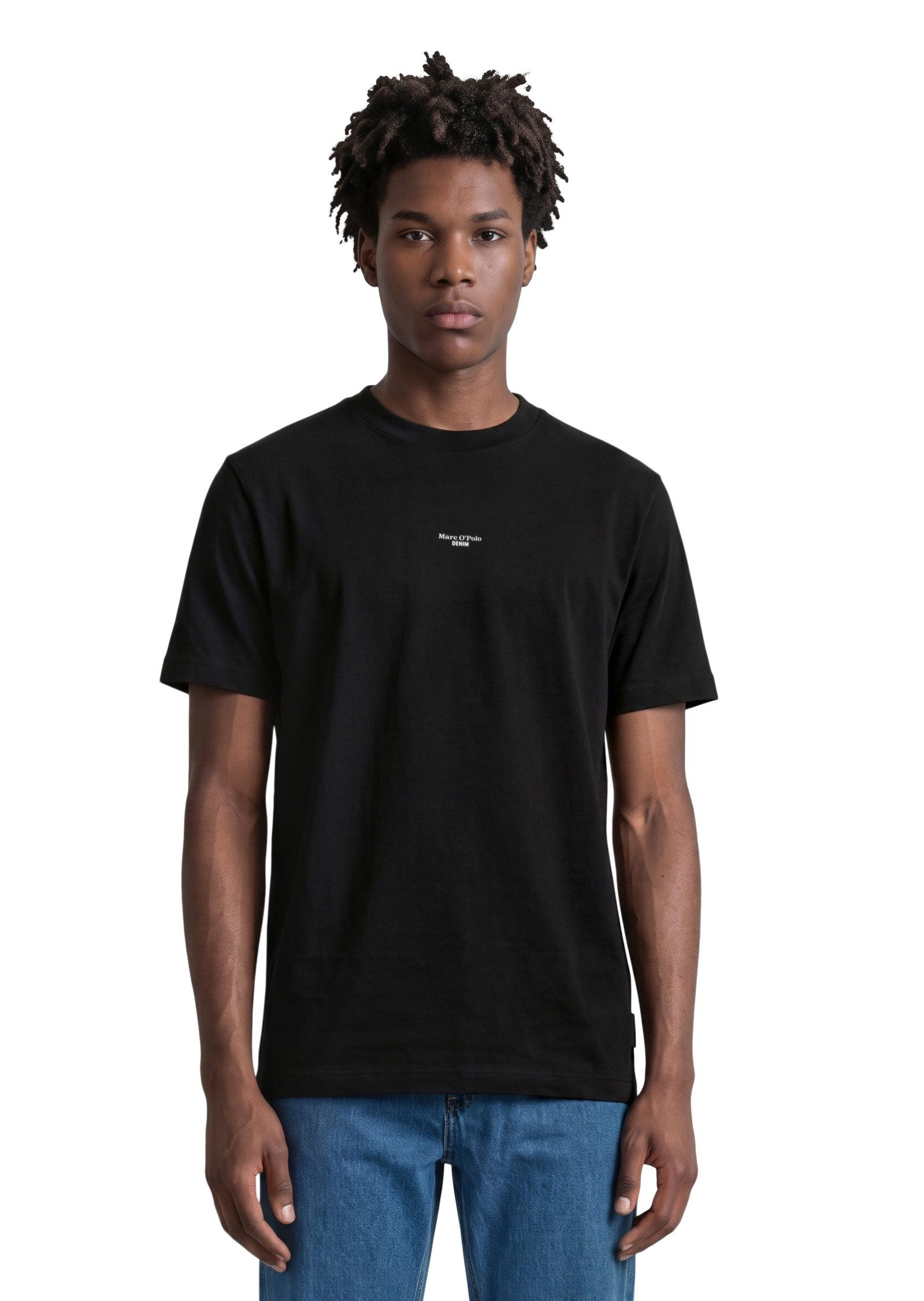 Marc O'Polo DENIM T-Shirt aus softer Bio-Baumwolle
