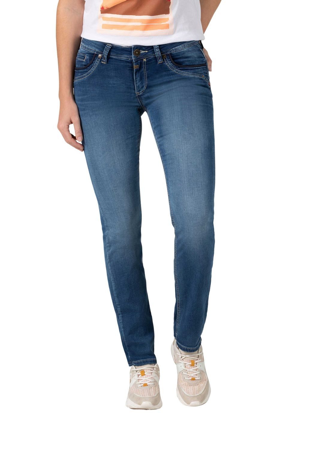 TIMEZONE Slim-fit-Jeans SLIM TAHILA TZ aus Baumwollmix