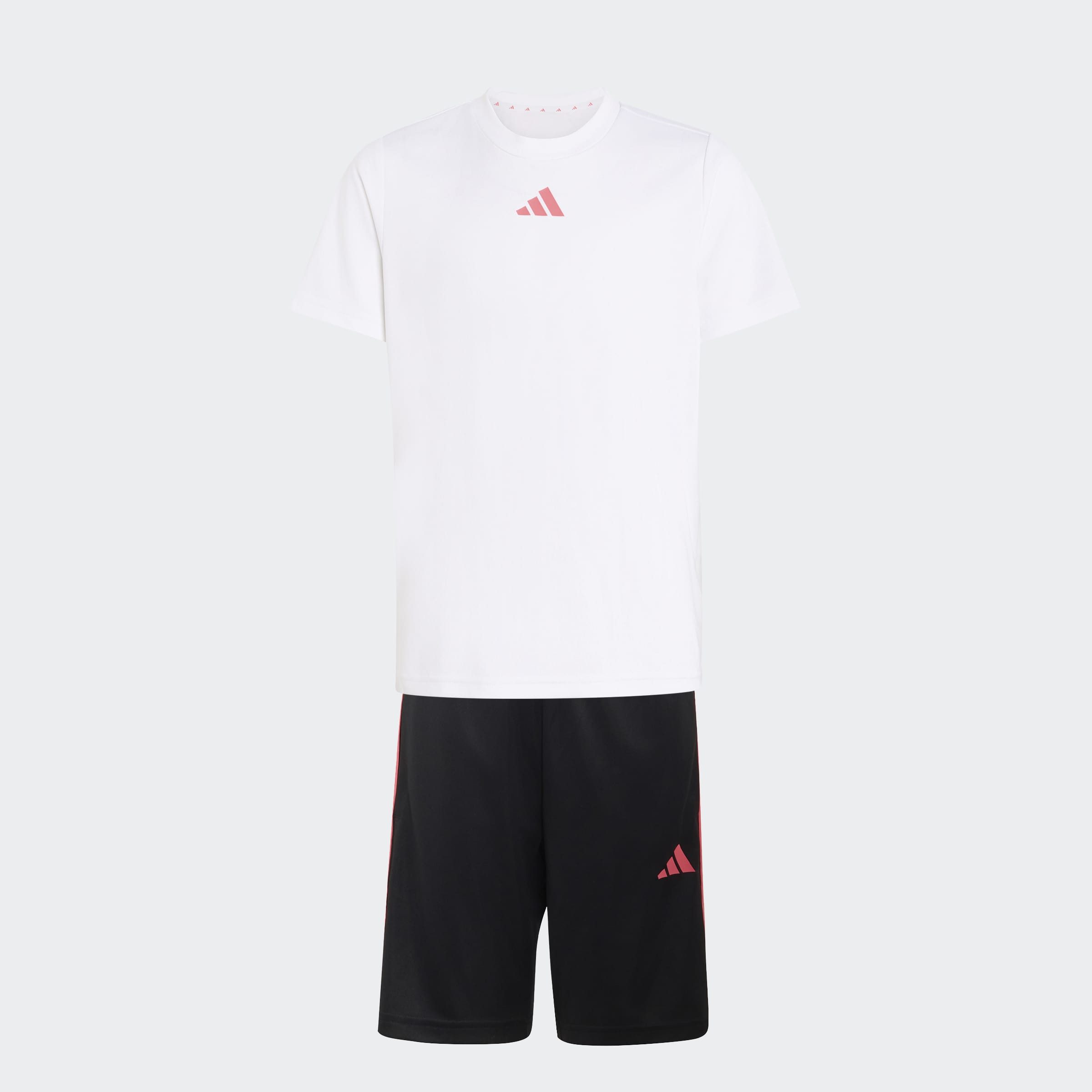 adidas Sportswear Trainingsanzug TRAIN ESSENTIALS 3-STREIFEN KIDS -SET (2-tlg)
