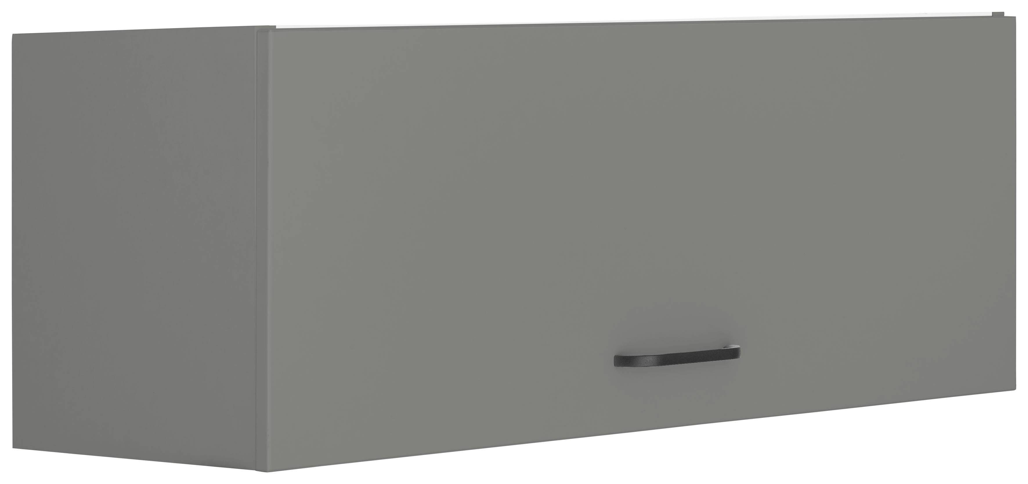 OPTIFIT Klapphängeschrank Elga mit Soft-Close-Funktion und Metallgriff, Breite 90 cm basaltgrau/basaltgrau | basaltgrau