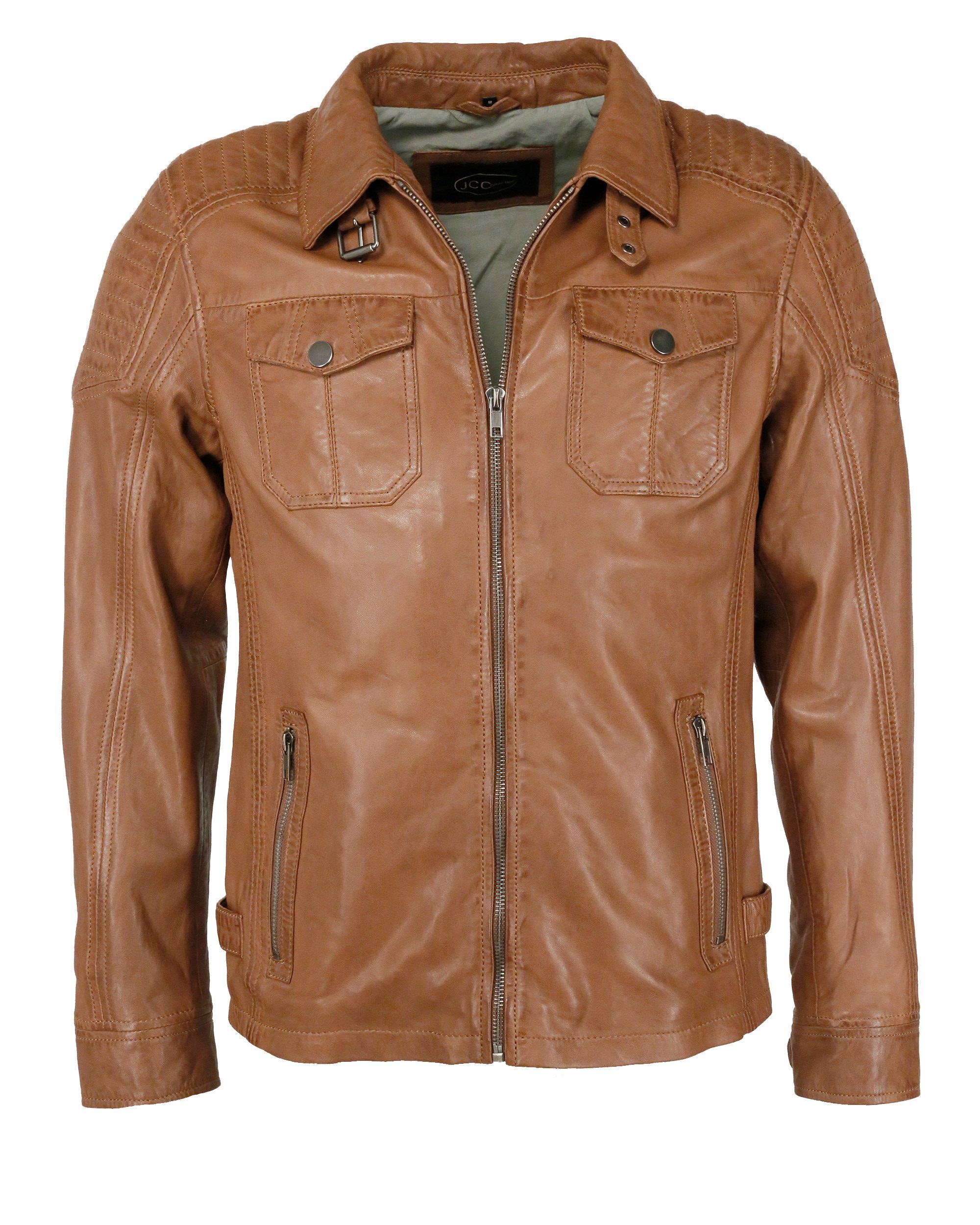 cognac 3102074 JCC Bikerjacke