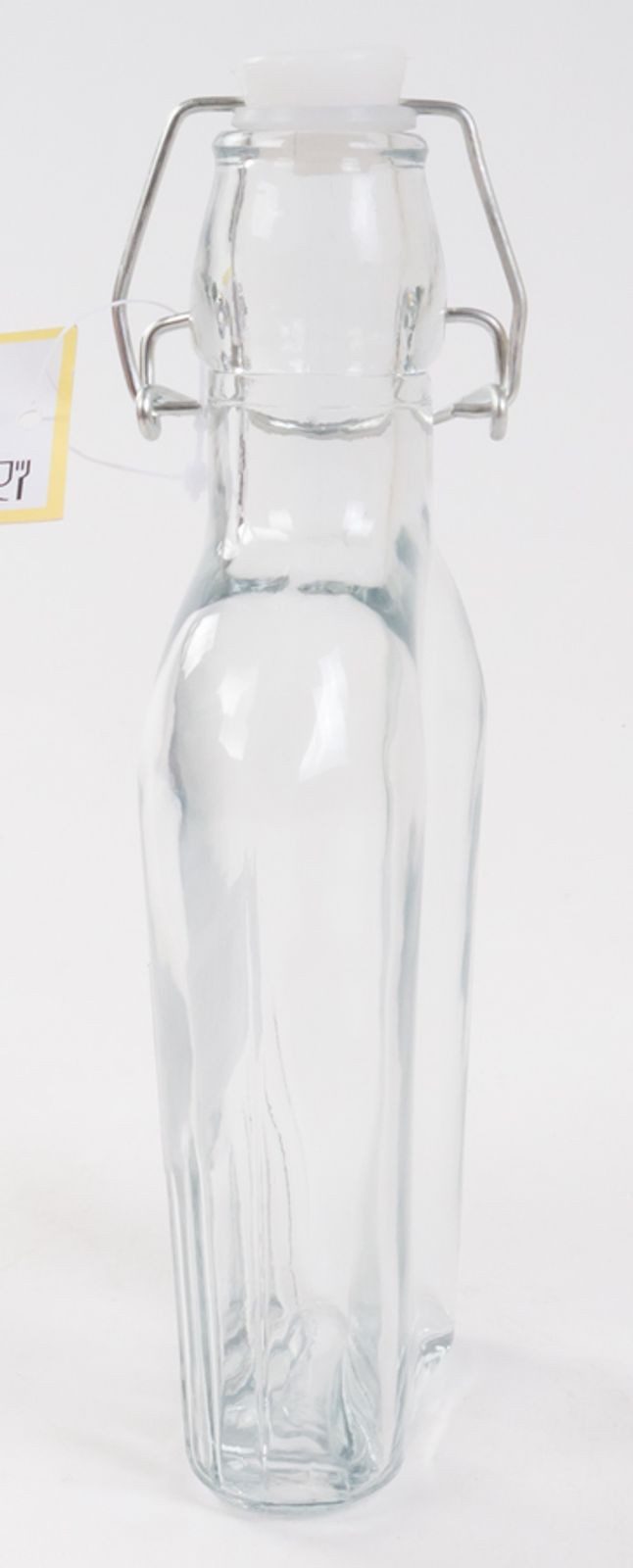 BURI Trinkflasche Glas-Bügelflasche 250ml Glasflasche Drahtbügelflasche Flachmann Likör