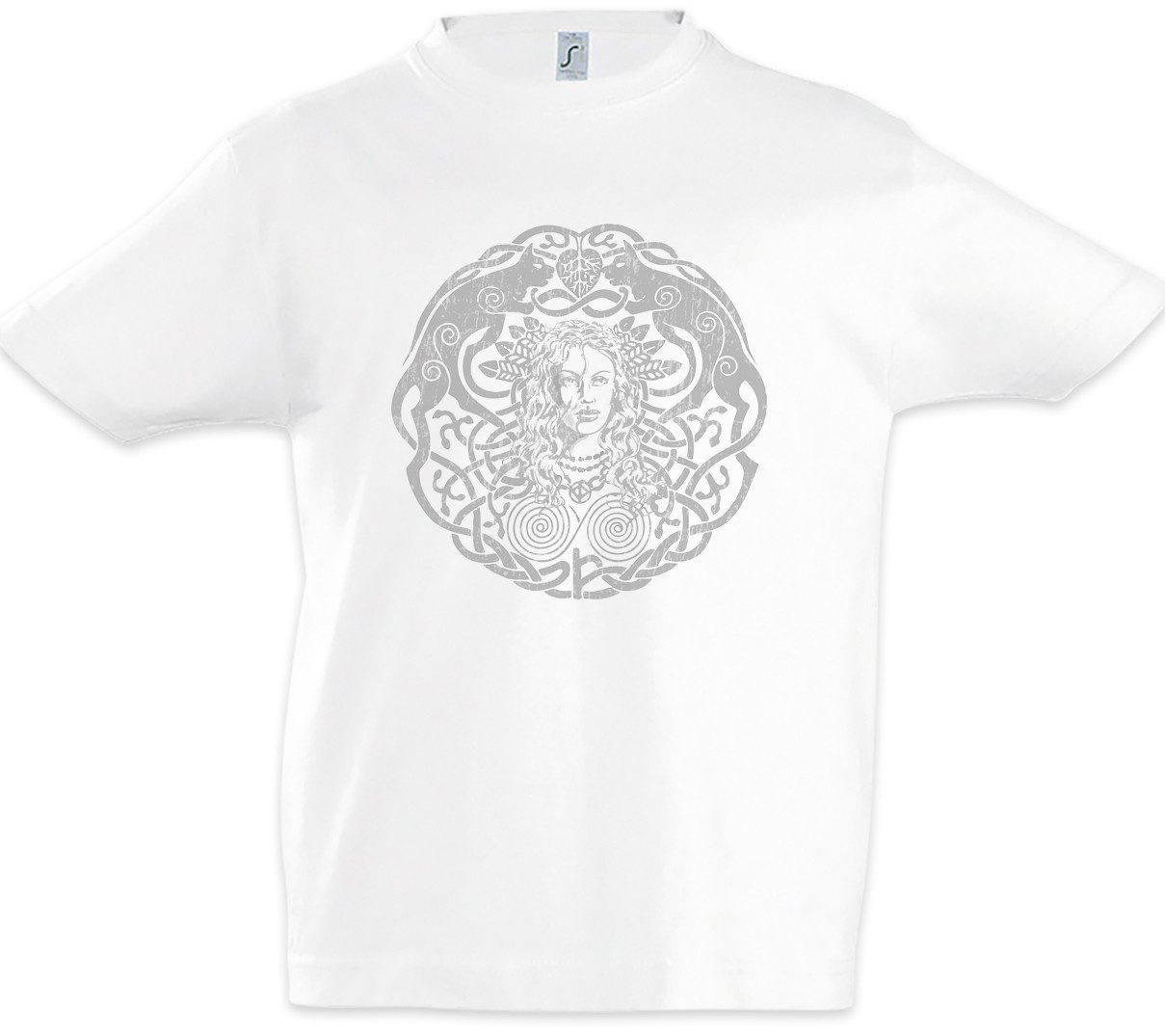 Print-Shirt Freyja Kinder T-Shirt Freya Freia Fenris Walhalla Vikings Odin Odhin