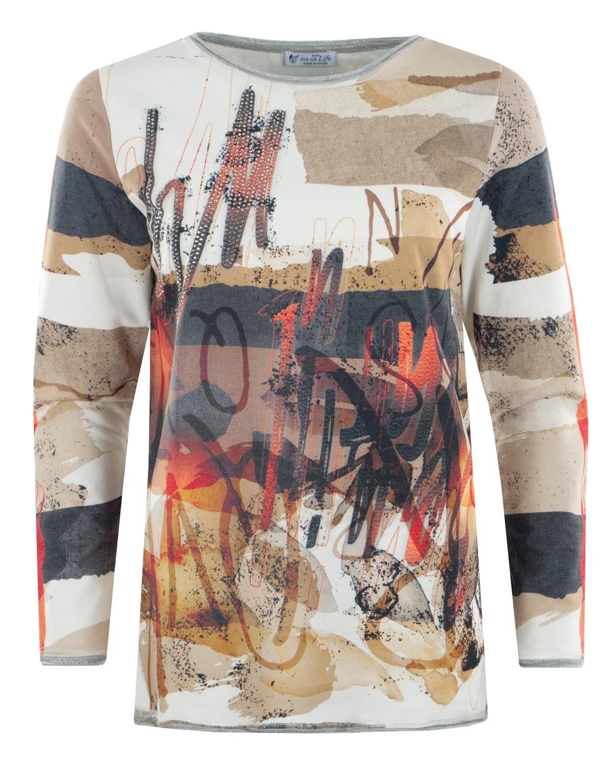 Hajo Sweatshirt Damen Sweatshirt mit Fashionprint