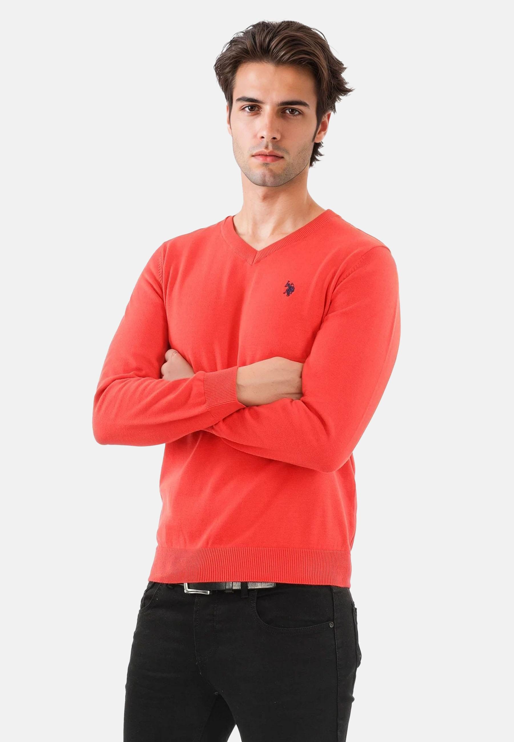 U.S. Polo Assn V-Ausschnitt-Pullover Herren Shirt günstig online kaufen