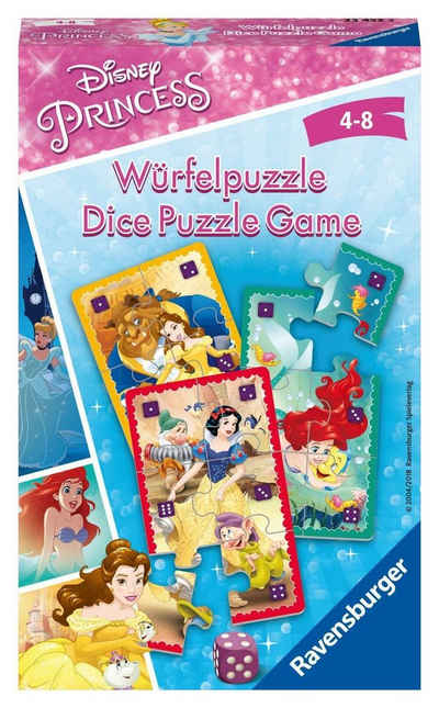 Ravensburger Puzzle Disney Princess Würfelpuzzle, Puzzleteile