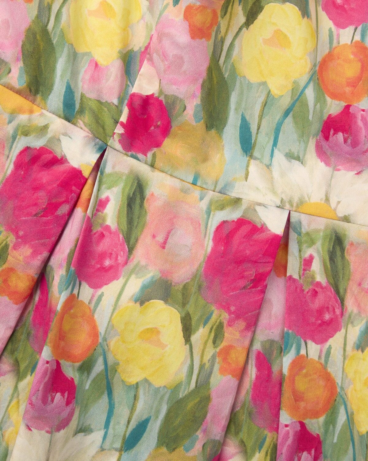 Reitmayer Trachtenkleid Ärmelloses Kleid mit Blumen