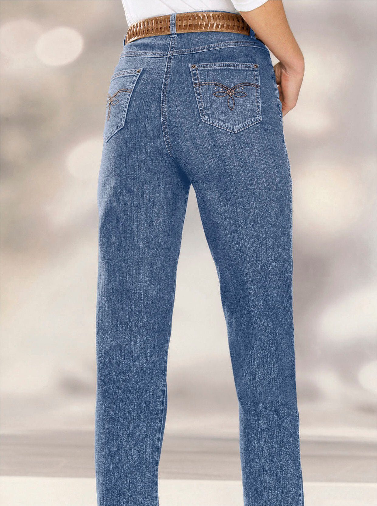 Bequeme WITT WEIDEN blue-bleached Jeans
