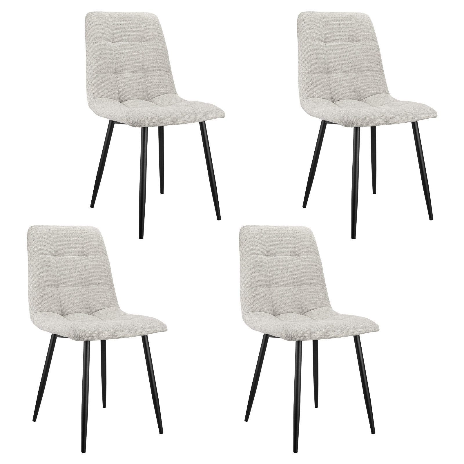Yemaster Esszimmerstuhl 4er Set, Bequemer Esszimmerstuhl günstig online kaufen