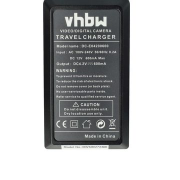 vhbw passend für Nikon Coolpix 3700, 5200, 4200, 5900, P100, P3, 7900 Kamera-Ladegerät