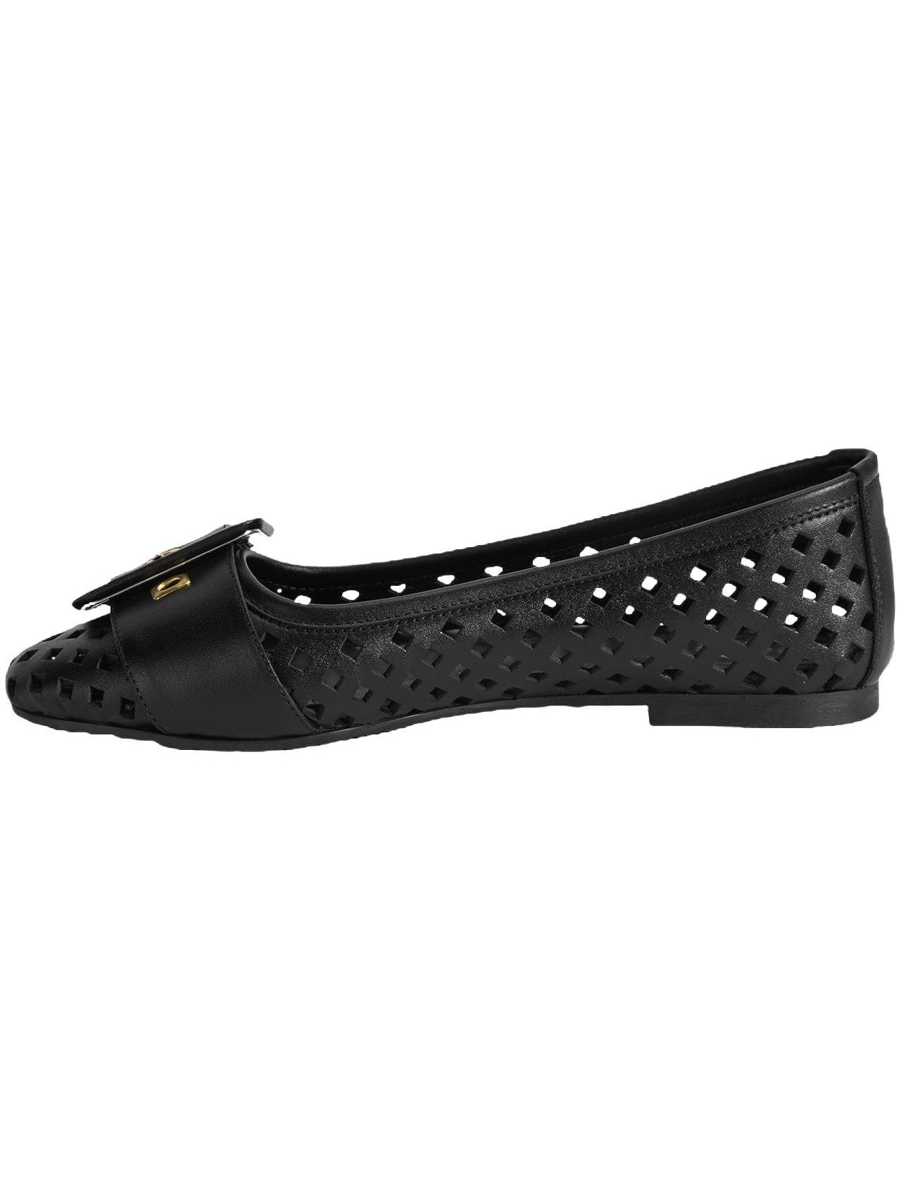 Desa Damen-Ballerinas aus Leder – Atmungsaktives Design mit flachem Absatz Ballettschuh