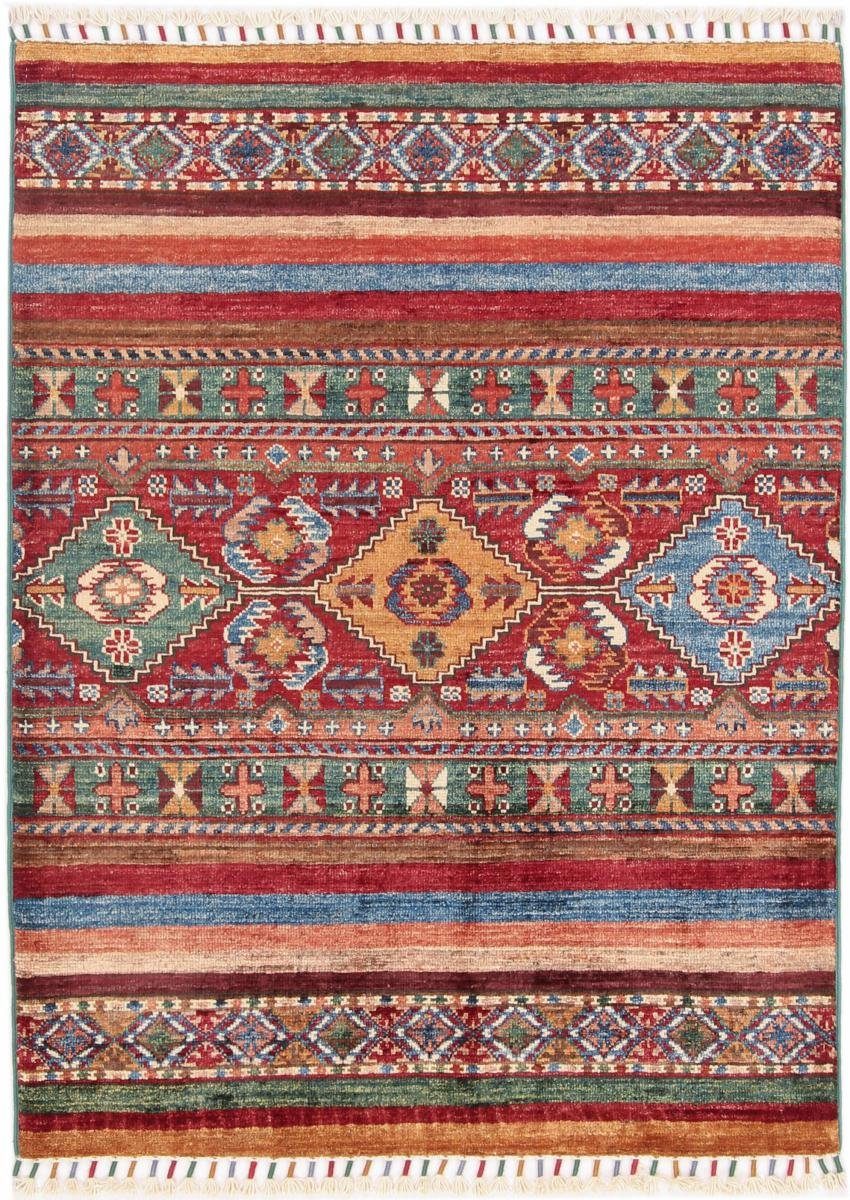 Orientteppich Arijana Shaal 86x117 Handgeknüpfter Orientteppich, Nain Trading, rechteckig, Höhe: 5 mm
