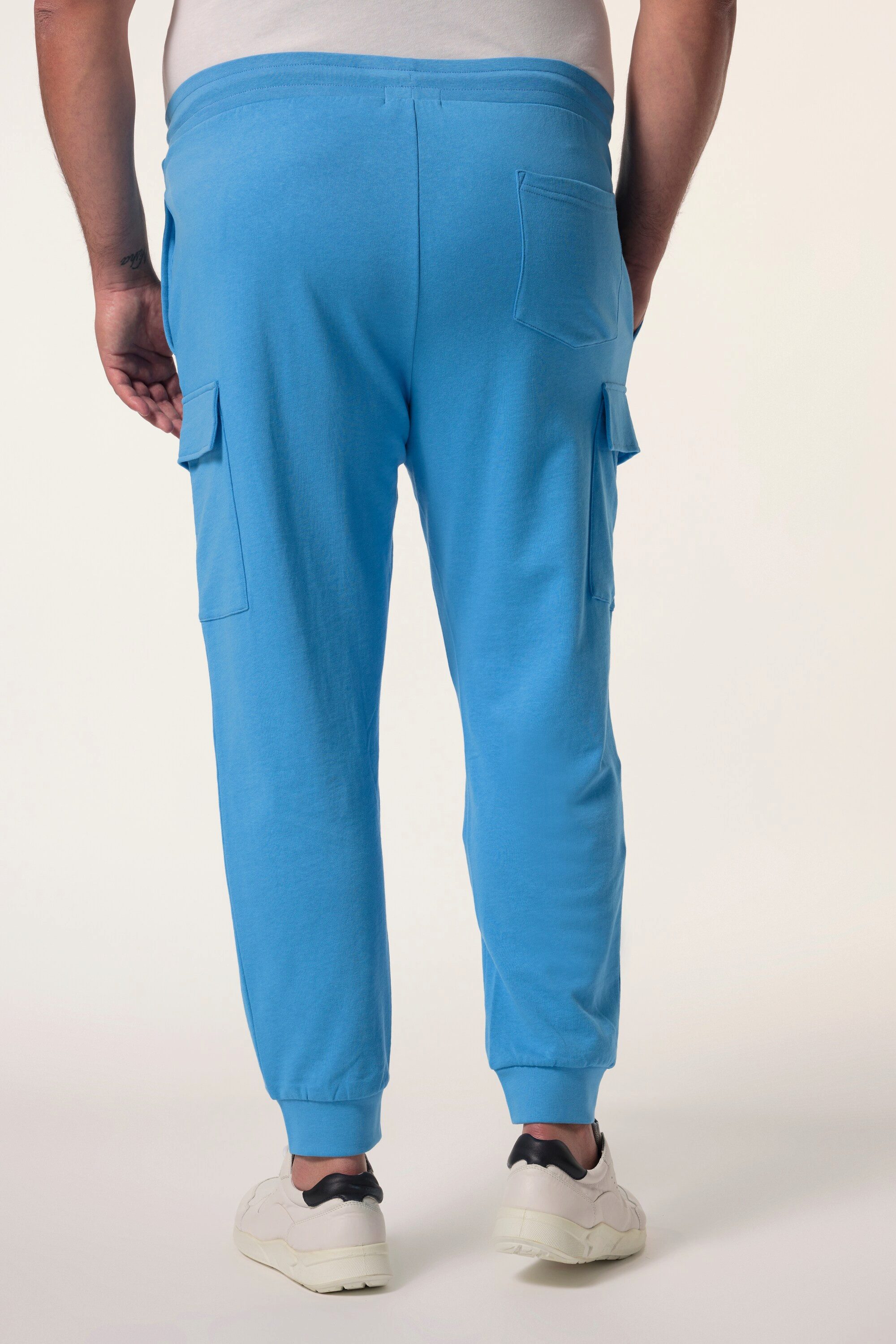 Men Plus Cargohose Cargo-Jogginghose Elastikbund