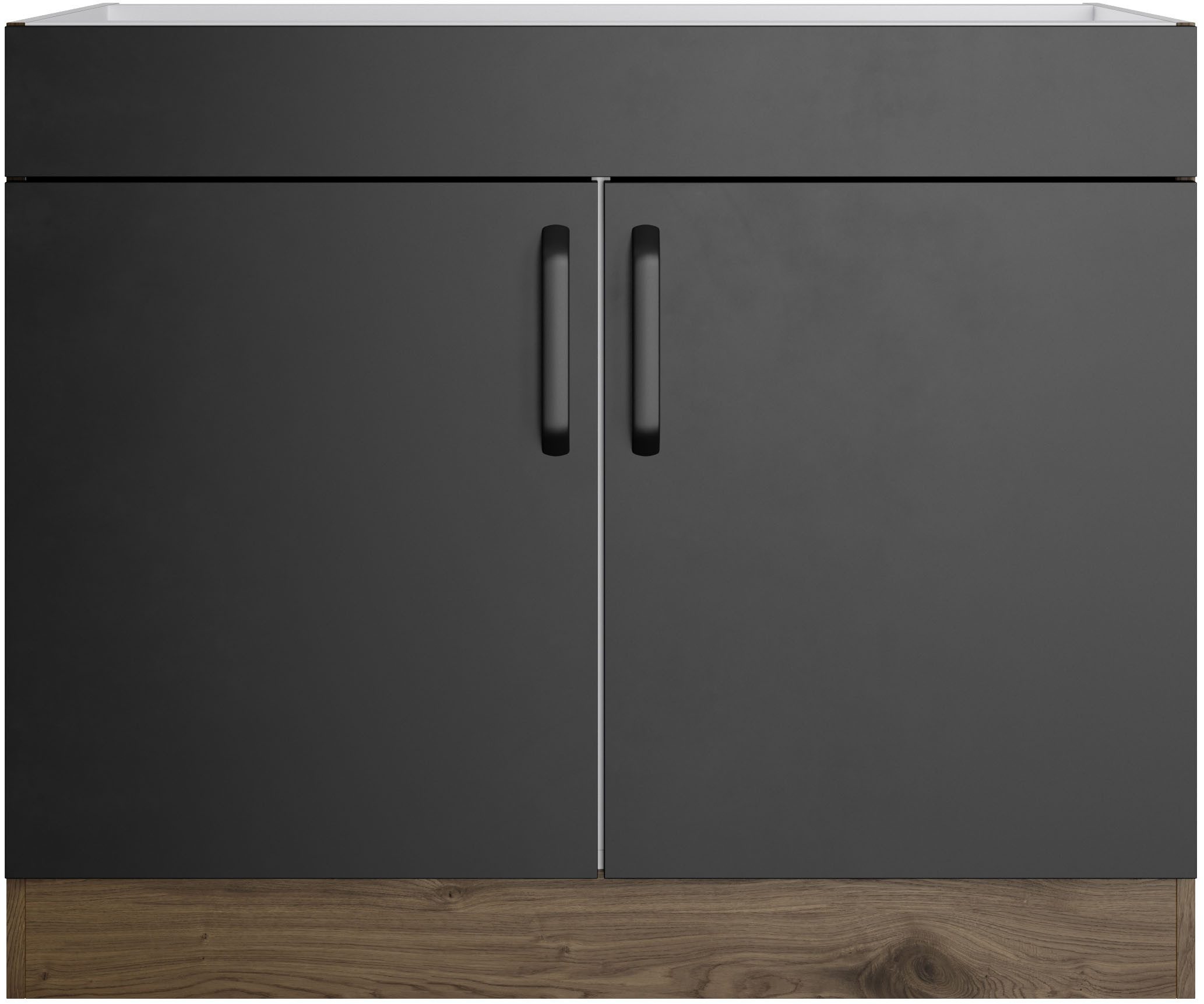 wiho Küchen Spülenschrank Elba Breite 100 cm