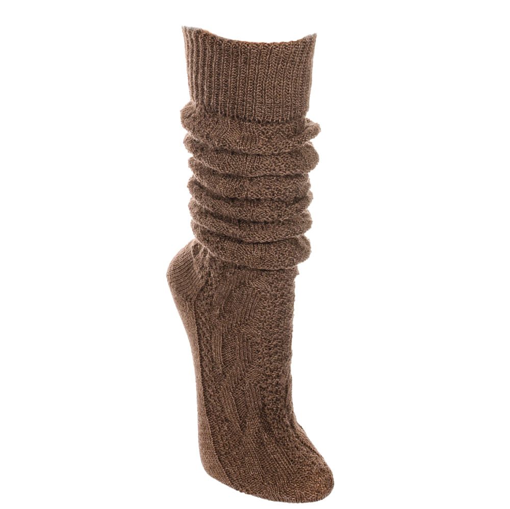 P.S. Schuhmacher Trachtensocken Trachtensocken lang braun