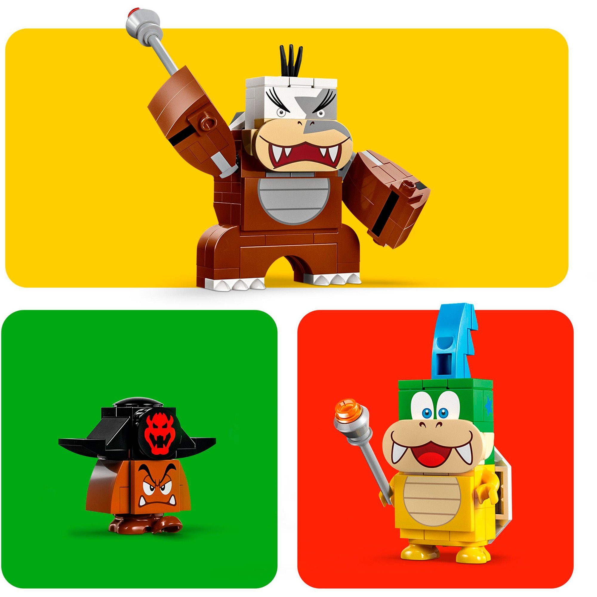 Super Konstruktionsspielsteine Luftgaleeren - Mario Larry und LEGO® LEGO Mortons