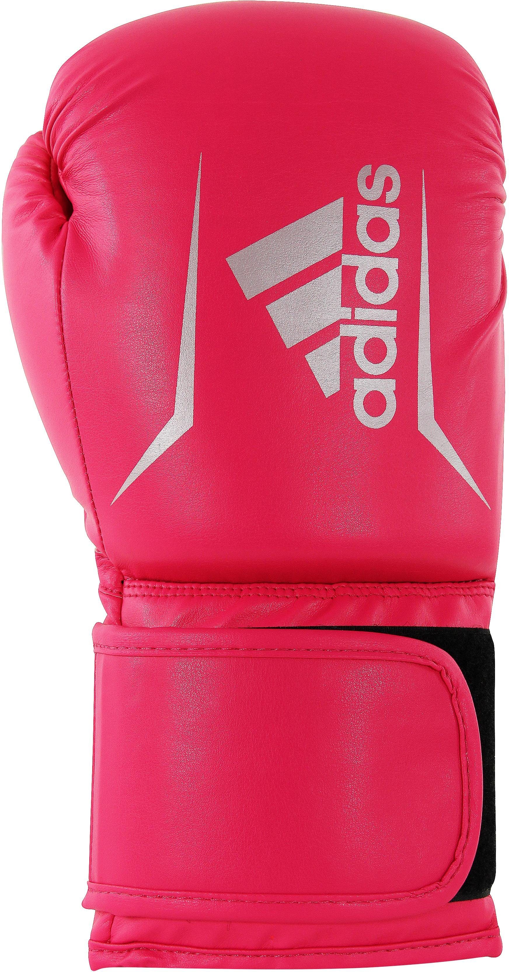 adidas Speed Performance Pink-Silber 4 50 oz., Kinderboxhandschuhe