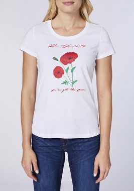 OKLAHOMA PREMIUM DENIM Print-Shirt aus softem Single Jersey
