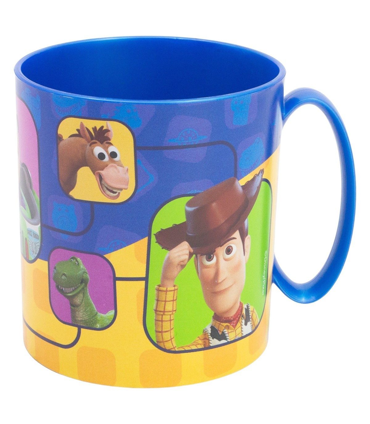 Disney Becher Lotso Micro Mug 390 ml Kinderbecher Mikrowellenbecher, Polyethylen