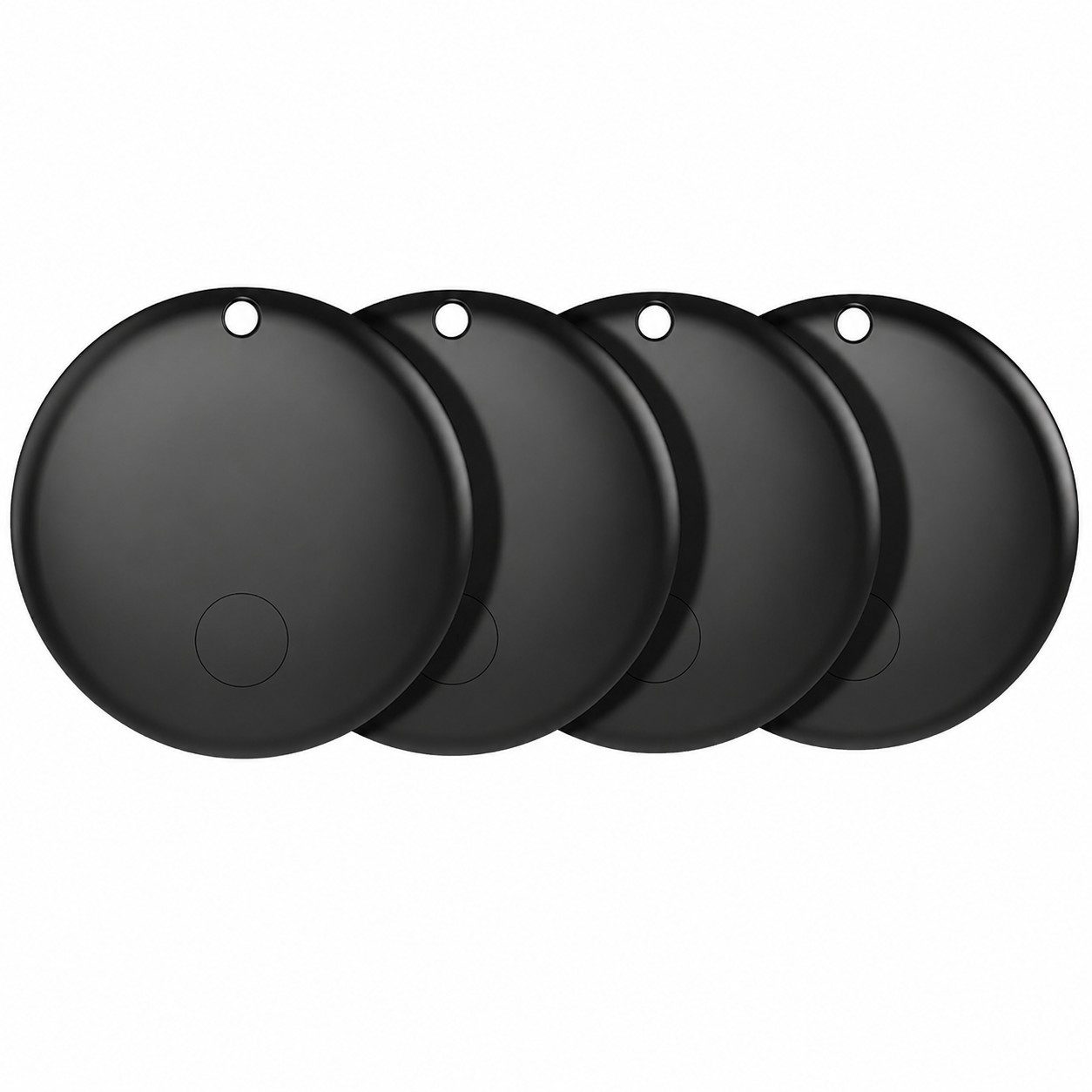 Fyrove GPS-Tracker für Android & iOS-4 St AirTag SmartTag schlüsselfinder Bluetooth-Tracker (Tracker Tags Key Finder Smarttag schlüsselfinder Luggage, Suitcase)