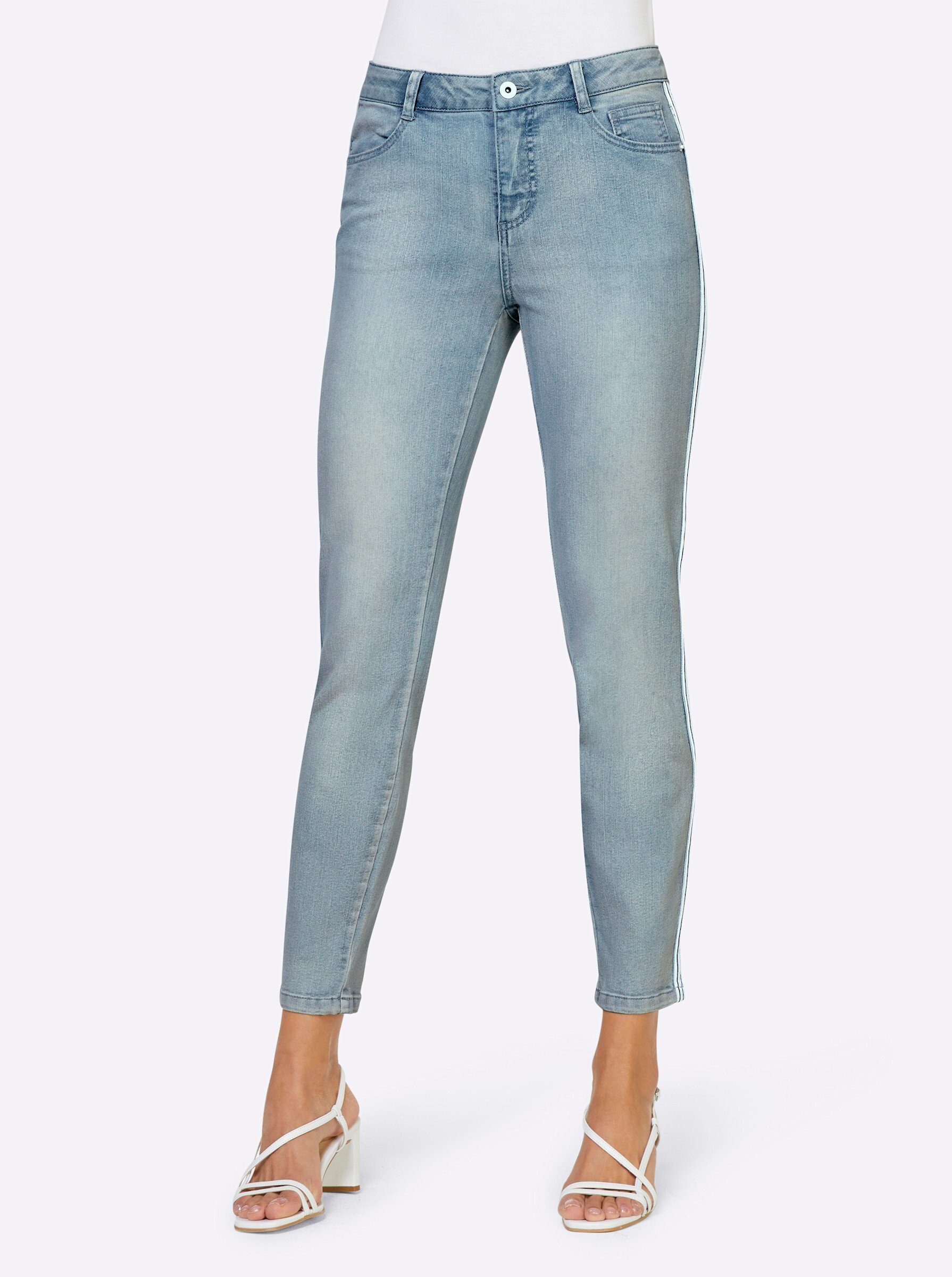 heine Bequeme Jeans, Hautsympathische Baumwoll-Qualität | Stretchjeans