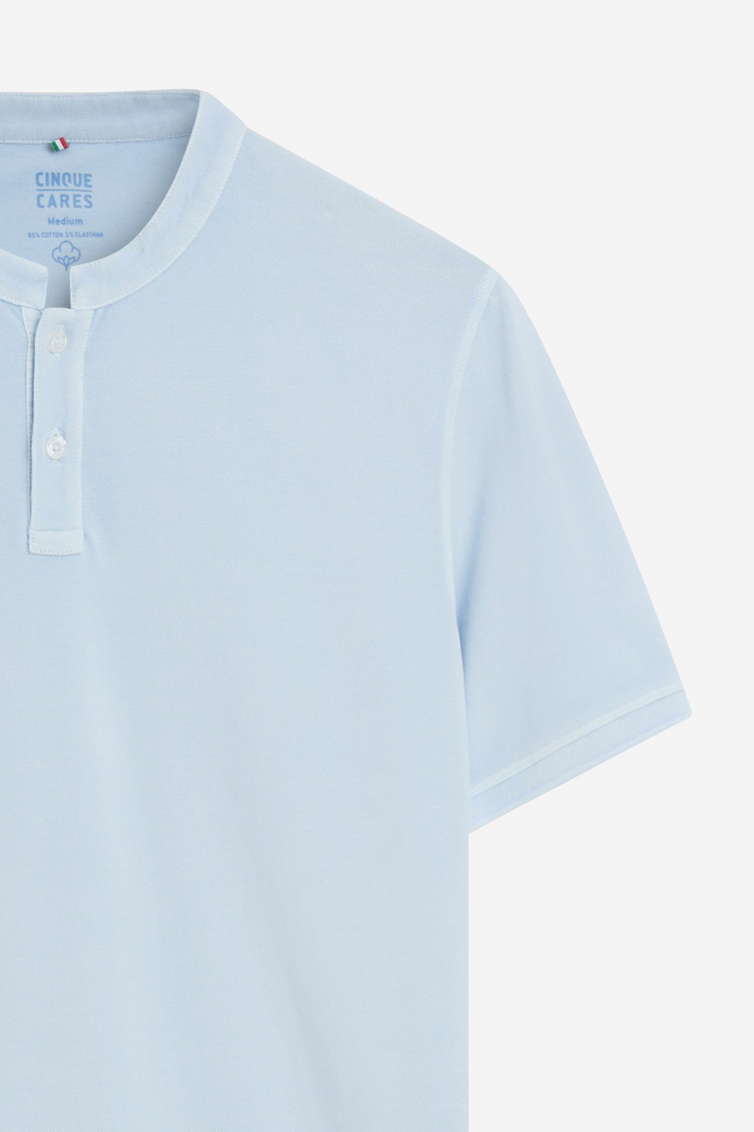 Cinque T-Shirt CILANO mit kurzer Knopfleiste günstig online kaufen
