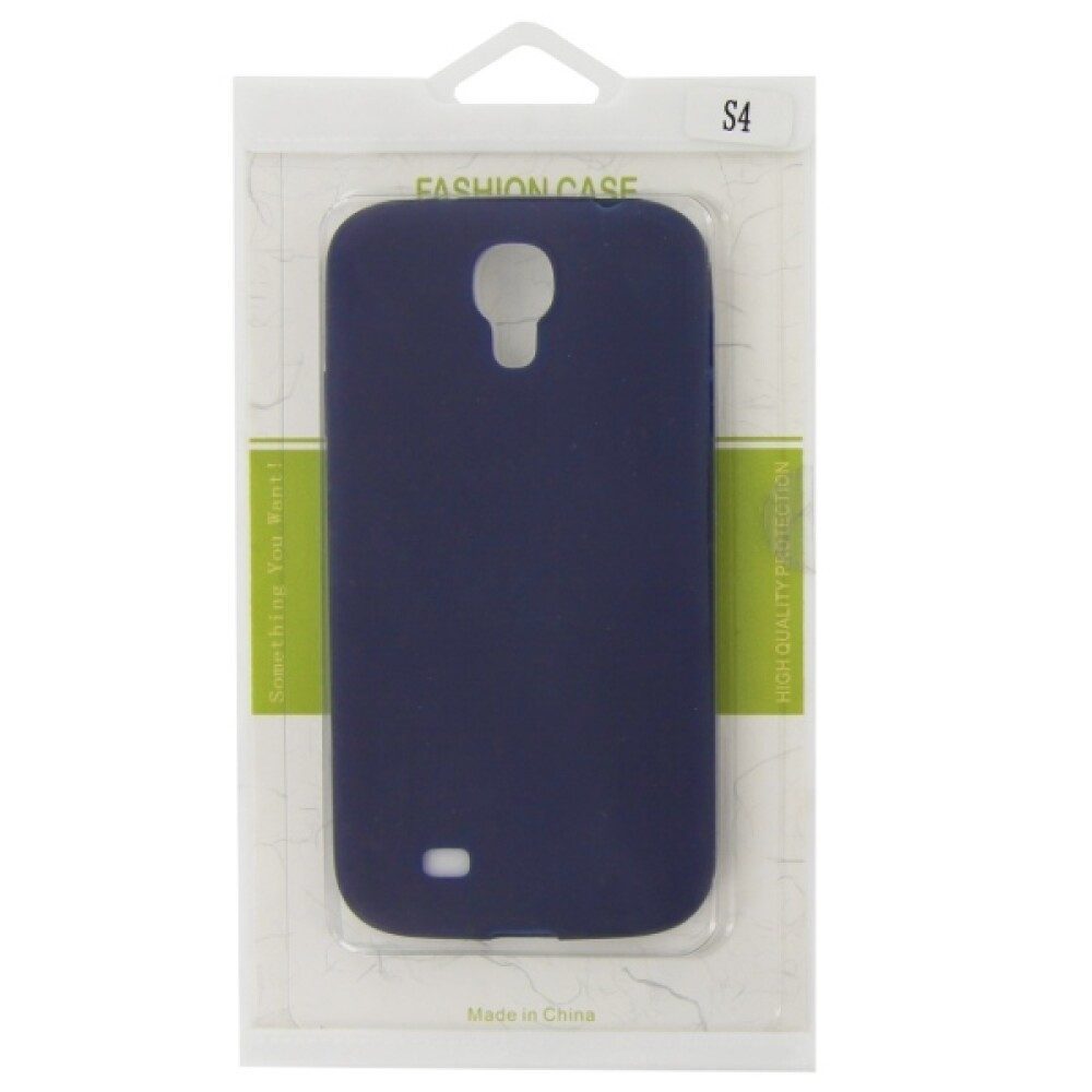 Handytasche Silikon Handyhülle für Samsung S4 Blau Schutz Tasche (Silikonhülle)