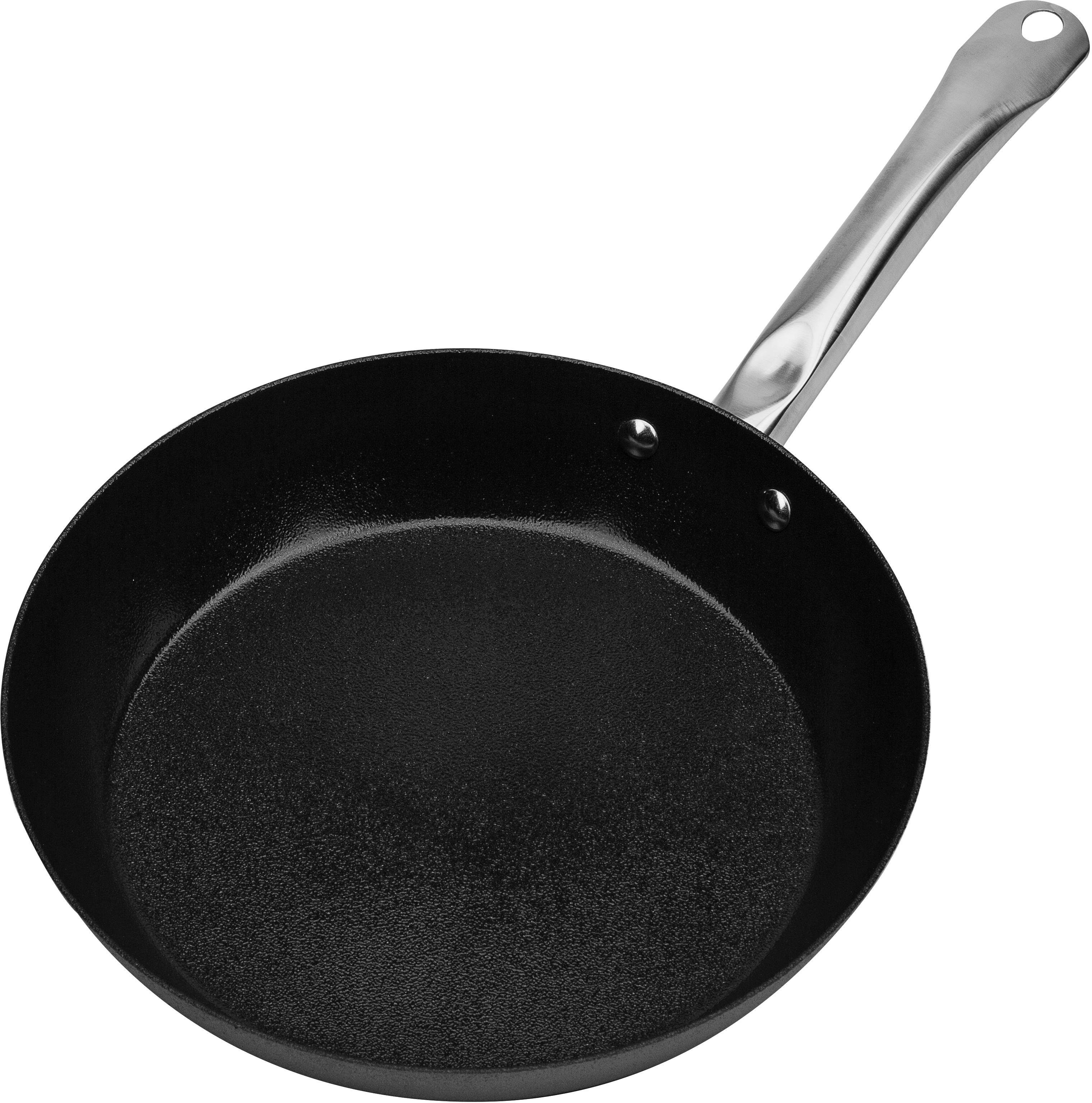 GSW Pfannen-Set Avanti, Karbon-Stahl (Set, 2-tlg., 1x Bratpfanne Ø 24 cm, 1x Bratpfanne Ø 28 cm), Induktion