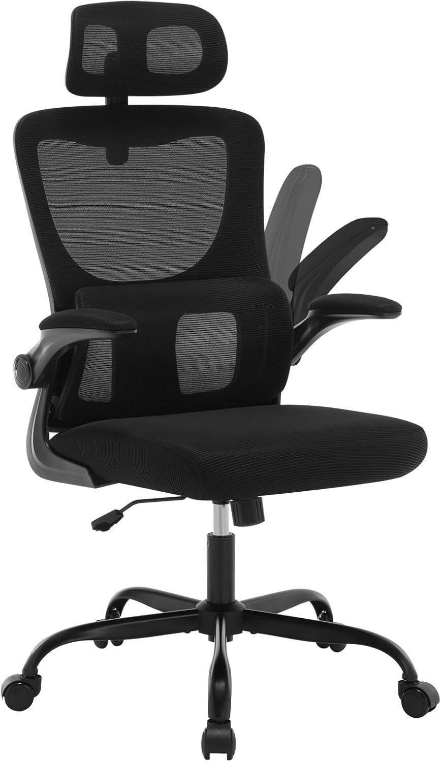 Woltu Bürostuhl (1 St), ergonomisch,Schaukelfunktion, Netzstoff, umkehrbare günstig online kaufen