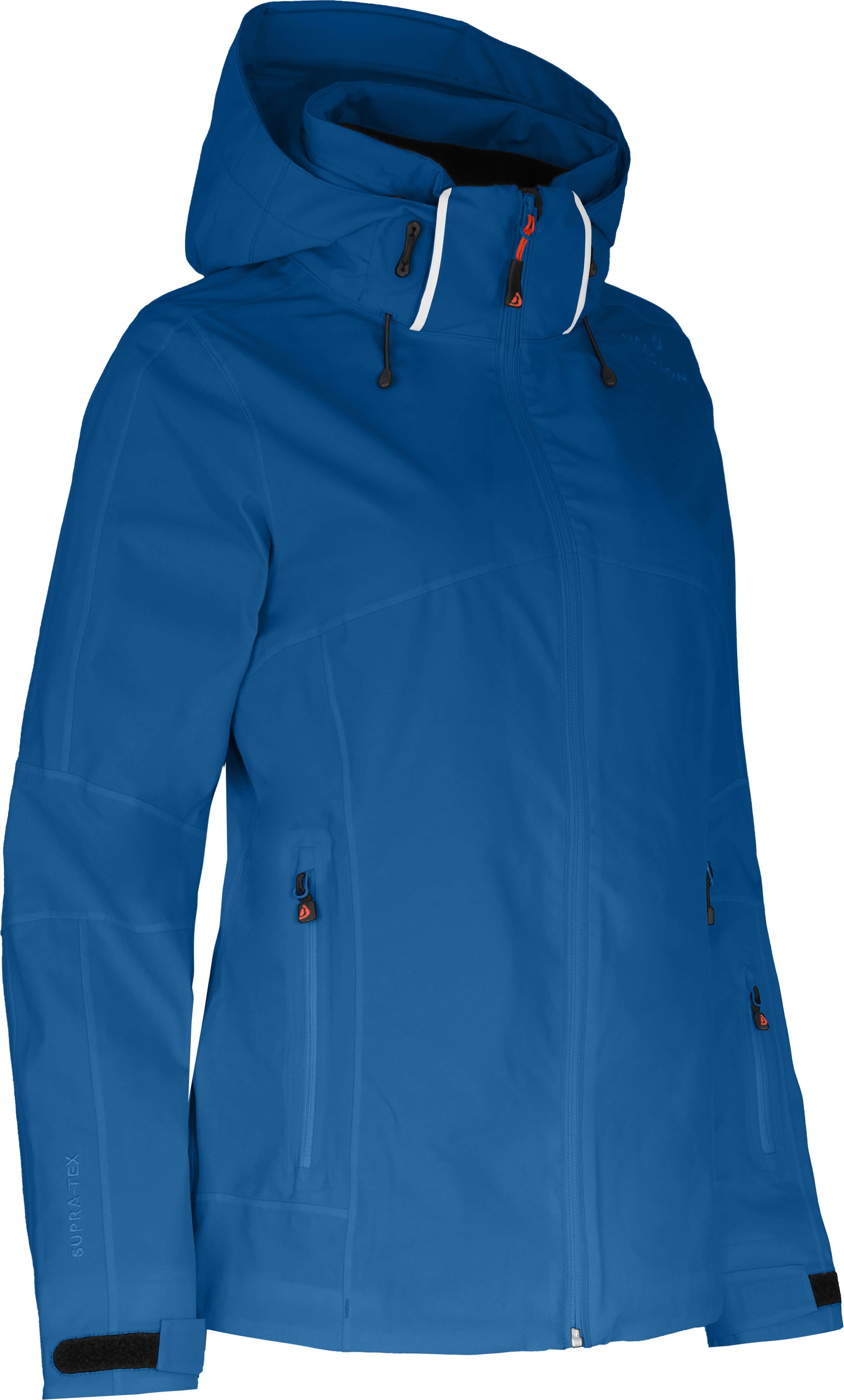 Bergson Regenjacke BEKEN Light Damen Skijacke, unwattiert, voll elastisch, 20000 mm Wassersäule, Nor