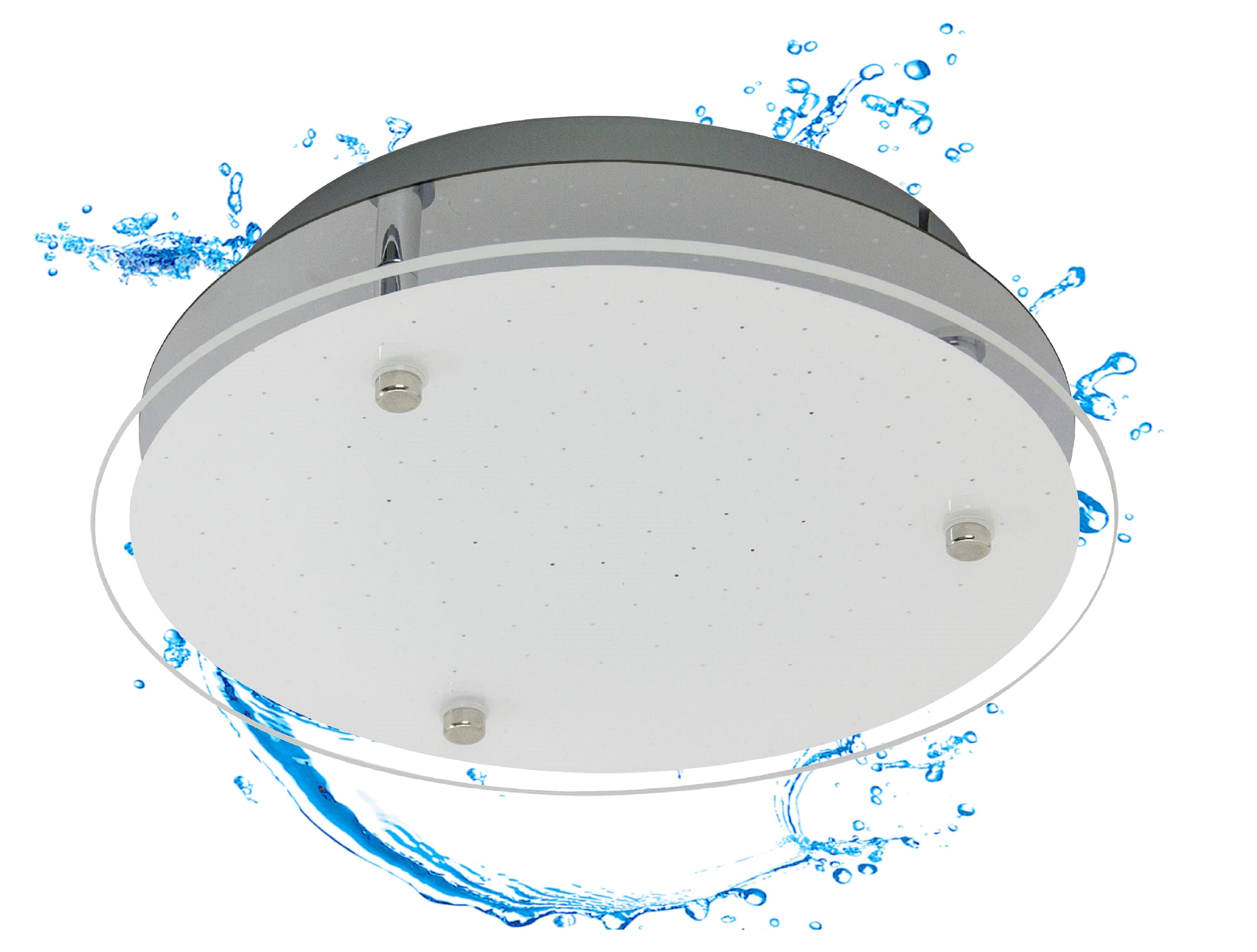 TRANGO LED Deckenleuchte, Dimmfunktion, 3101 Feuchtraum IP44 LED Deckenstra günstig online kaufen