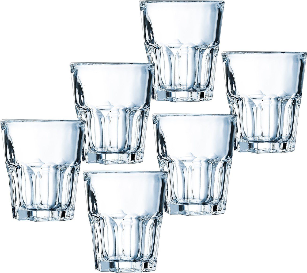 Whiskyglas Granity Glas 16cl - 6 Stück Wasserglas
