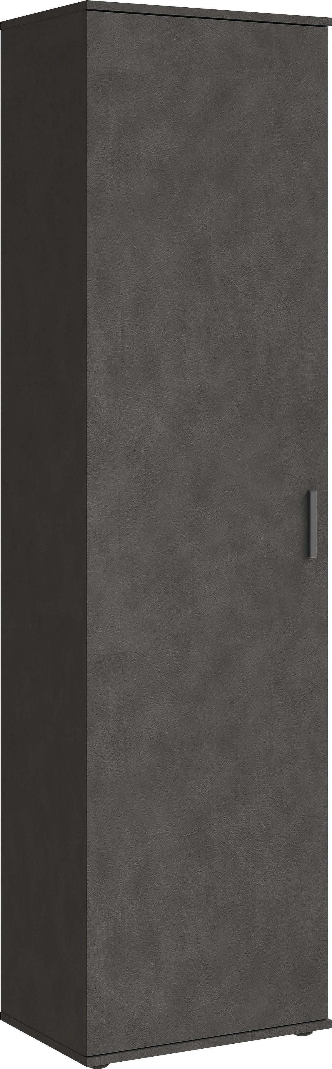 FMD Mehrzweckschrank Inca 1 Garderobenschrank, Aktenschrank, Breite 50 cm, Höhe 184 cm