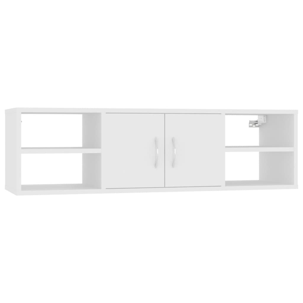 vidaXL Wandregal, Regal Weiß 102x30x29 cm günstig online kaufen