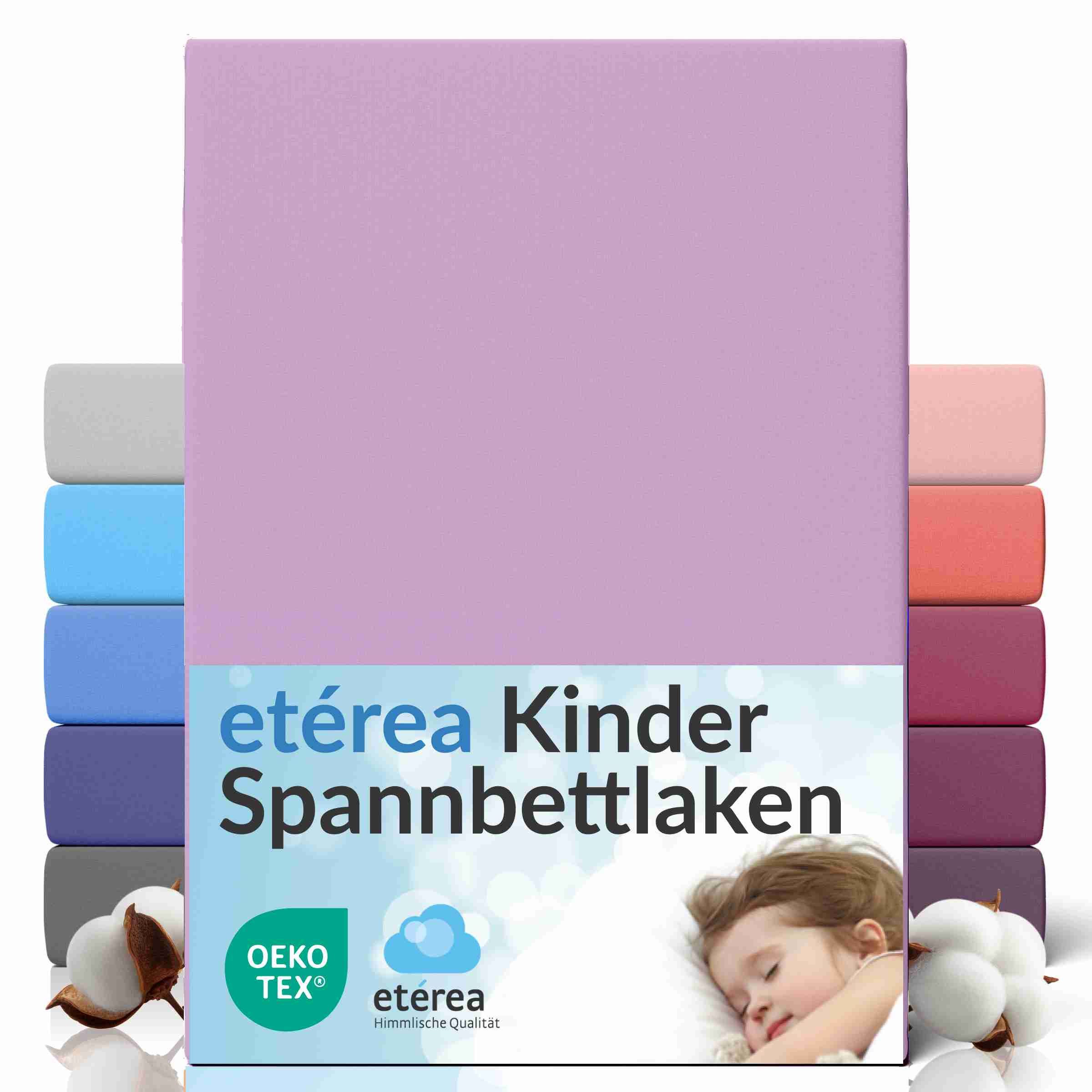 etérea Himmlische Qualität Spannbettlaken etérea Comfort Jersey Spannbettlaken, Jersey, Gummizug: rundum, (1 Stück)