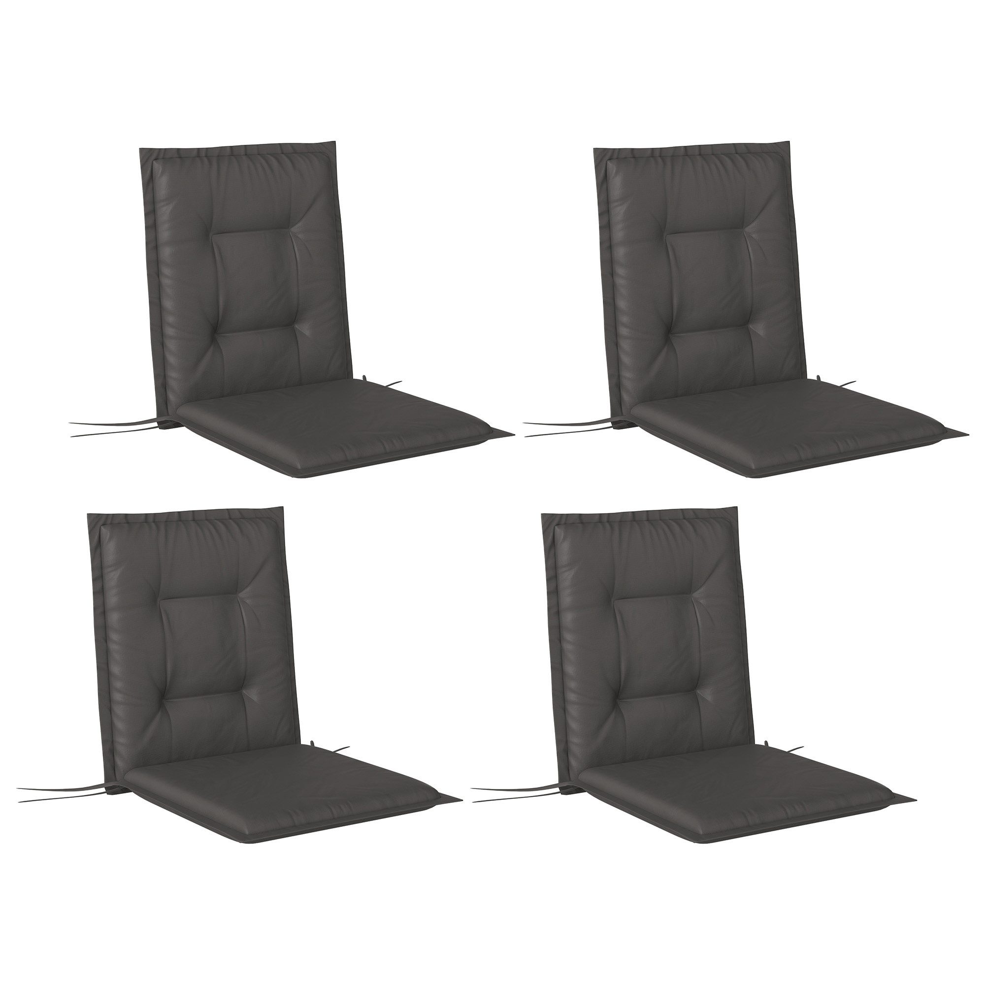 Outsunny Sitzkissen 4er Set, 108 x günstig online kaufen