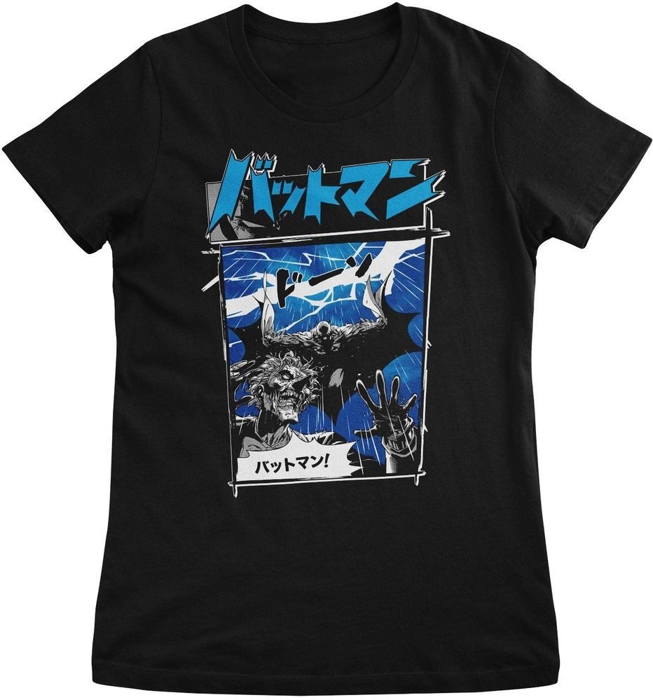 Batman T-Shirt Batman & Joker Japanese Mashup Girly Tee