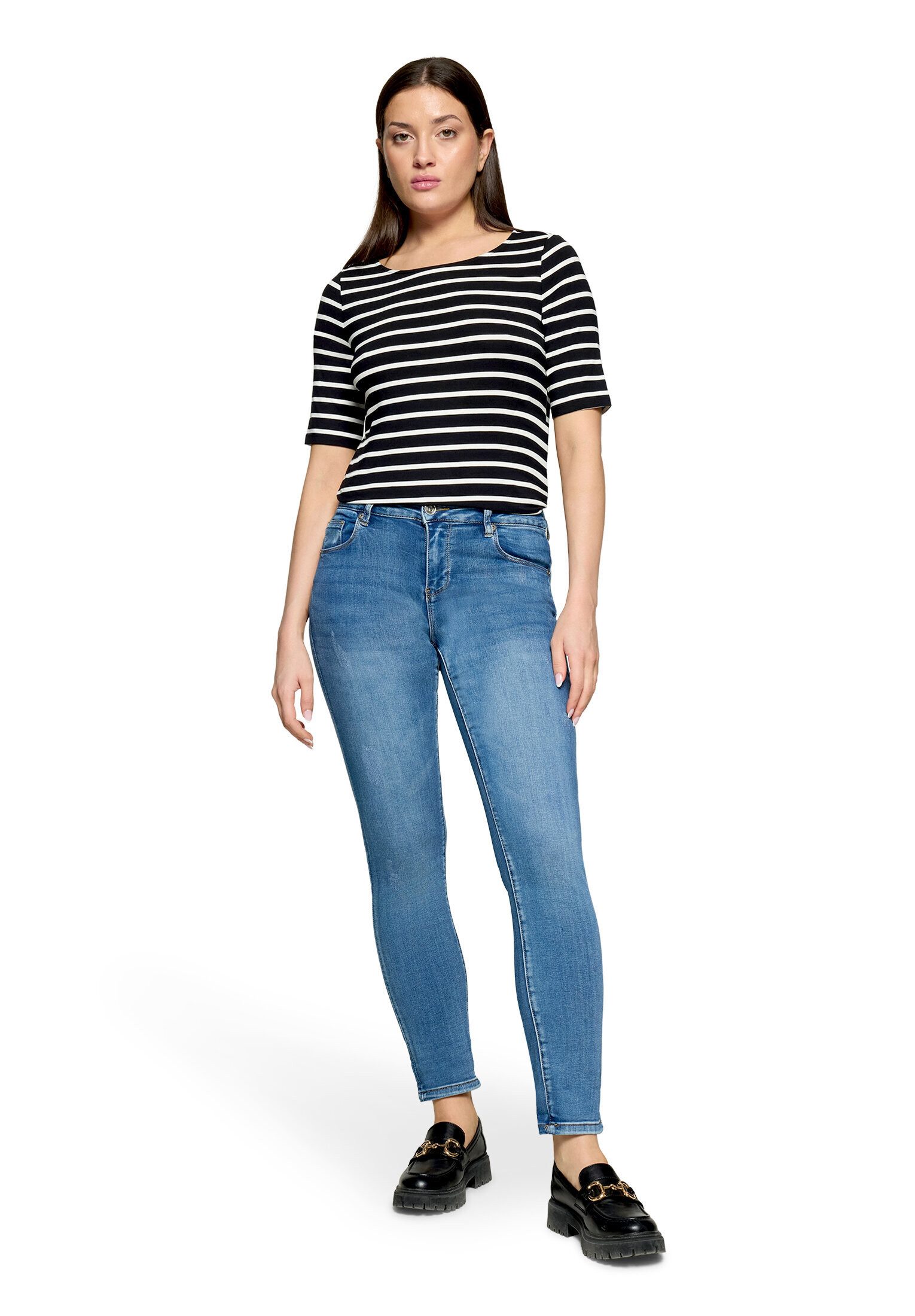 Betty Barclay Slim-fit-Jeans Damen mit Waschung