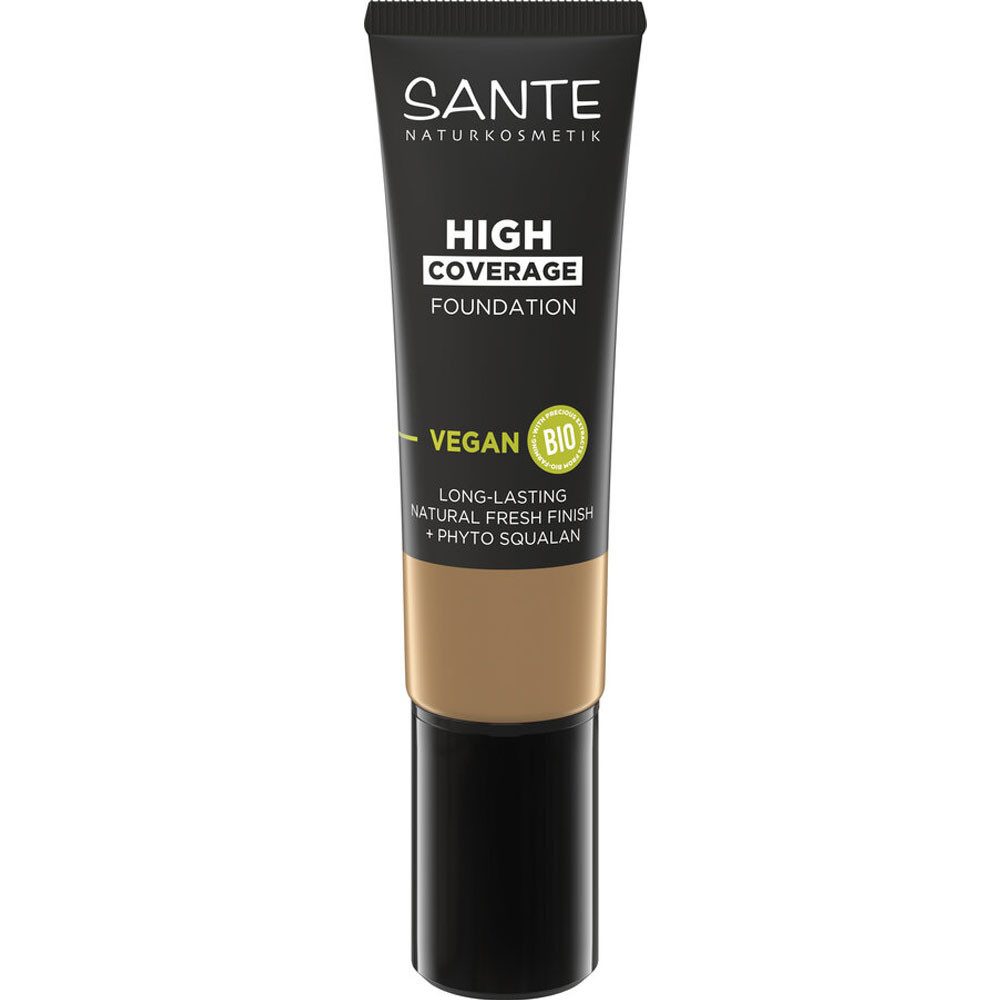 SANTE Foundation High Coverage Natural Warm Beige, Beige, 25 ml