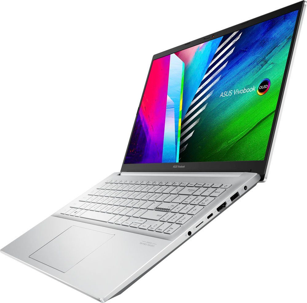 Asus Vivobook Pro 1650 GTX Notebook K3500PH-L1134W cm/15,6 i5 (39,6 Core Max-Q, GeForce Intel Zoll, OLED-Display) 11300H, GB SSD, 512 OLED 15