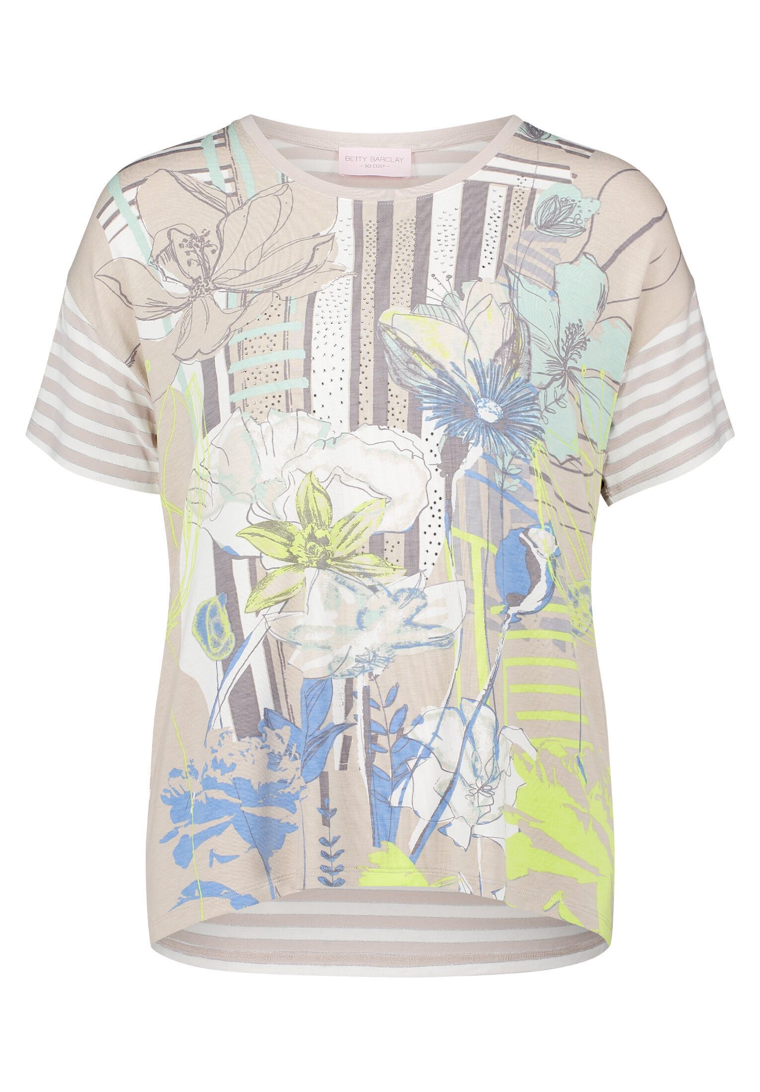 Betty Barclay Kurzarmshirt Damen mit Ringel (1-tlg)