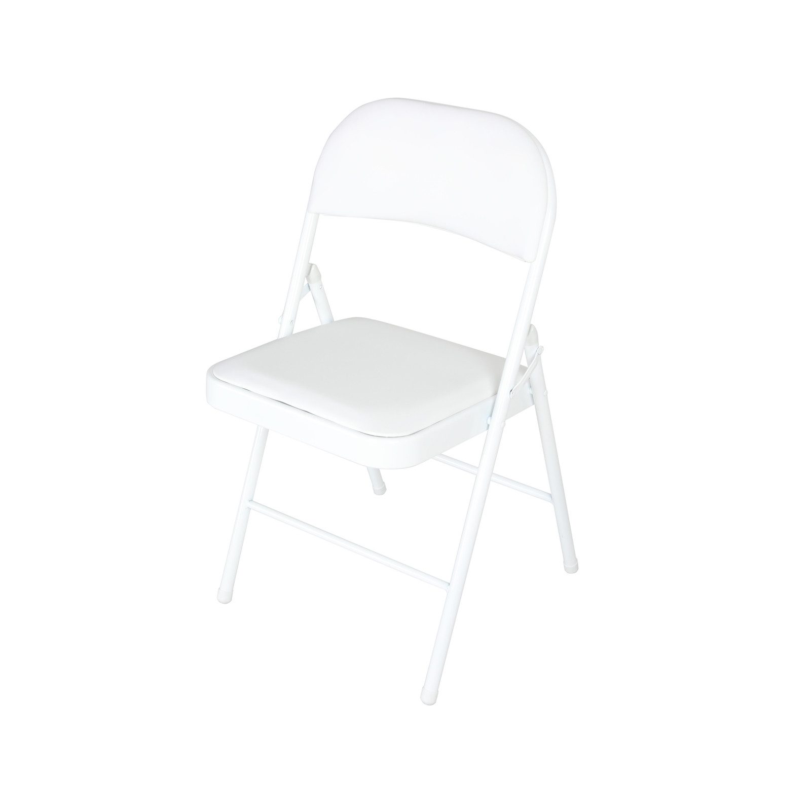 HTI-Living Stuhl Klappstuhl Kunstleder Gestell Weiß (Stück, 1 St), Küchenstuhl Campingstuhl Bestuhlung Events