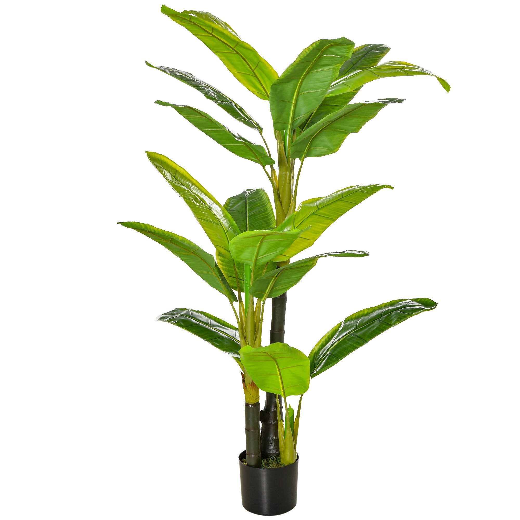 Kunstpflanze künstliche Pflanze mit Bananenbaum Design, günstig online kaufen