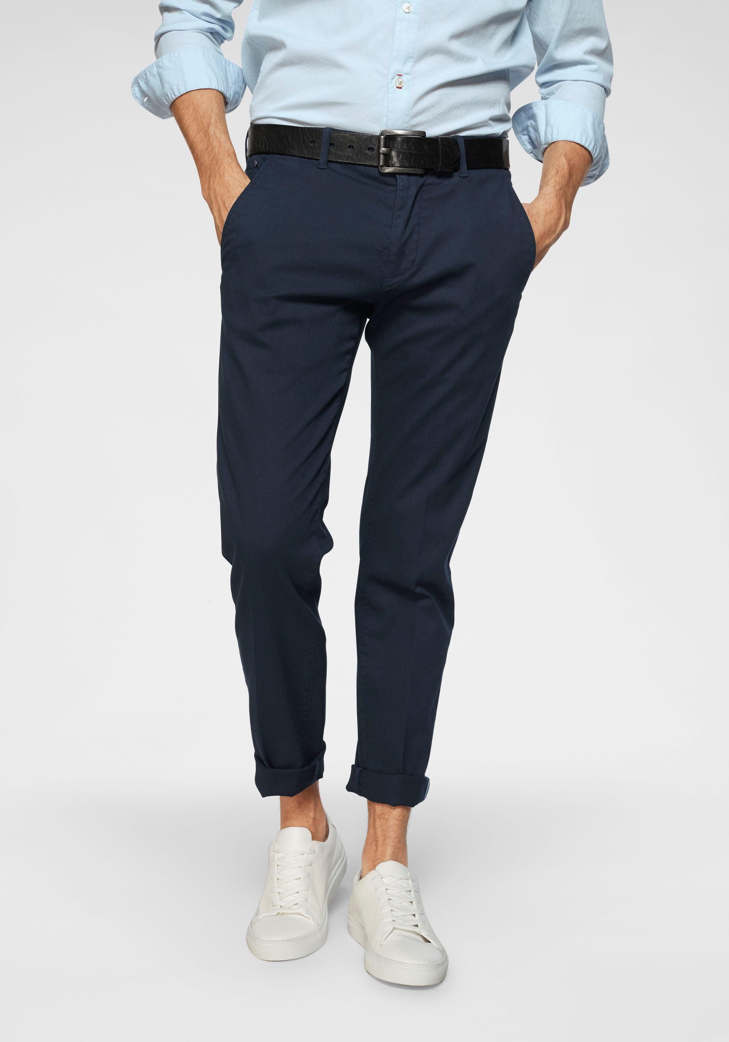 Marc O'Polo Chinohose im Regular-Fit marine