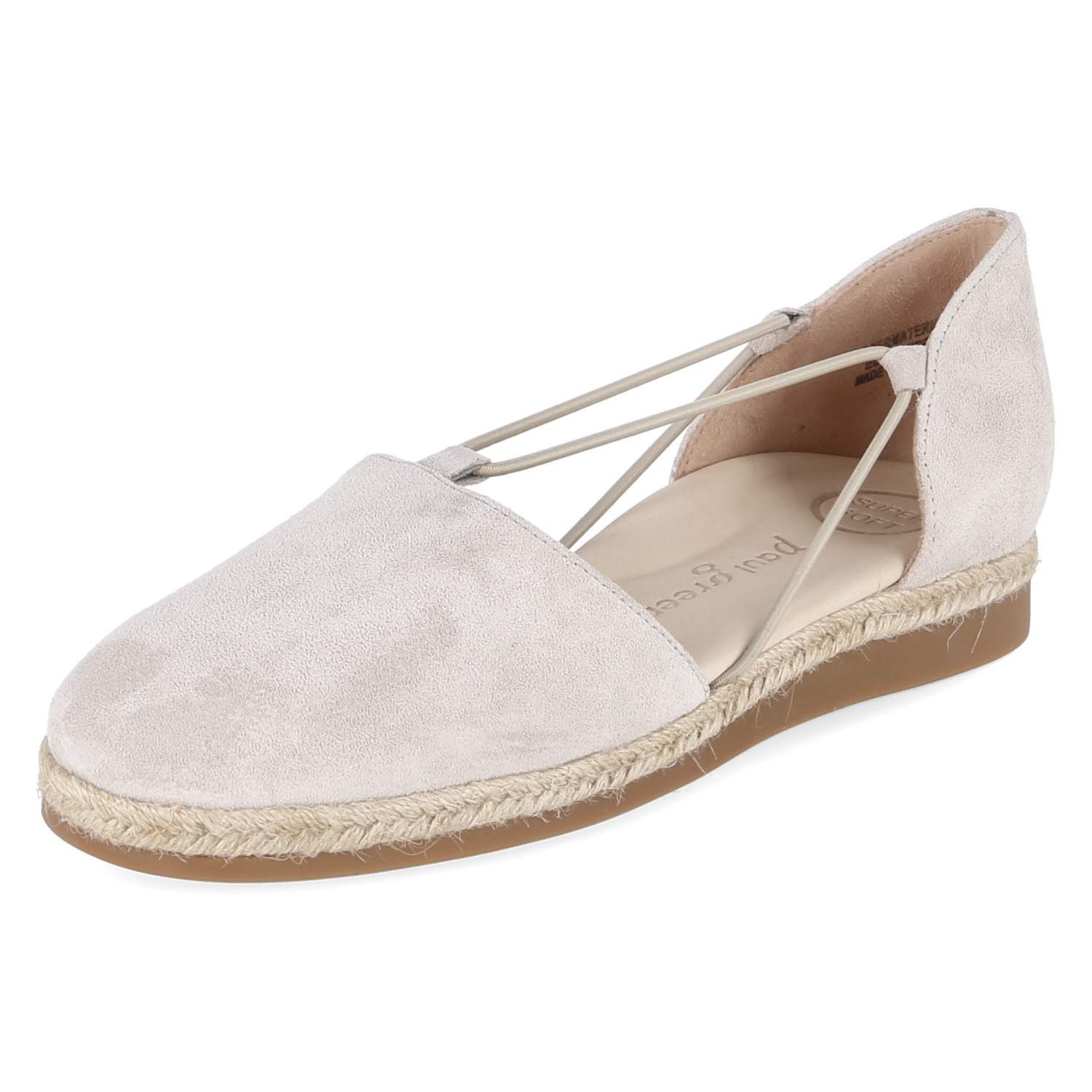 Paul Green Paul Green 2856-210 Damen Rauleder weiss Slipper günstig online kaufen