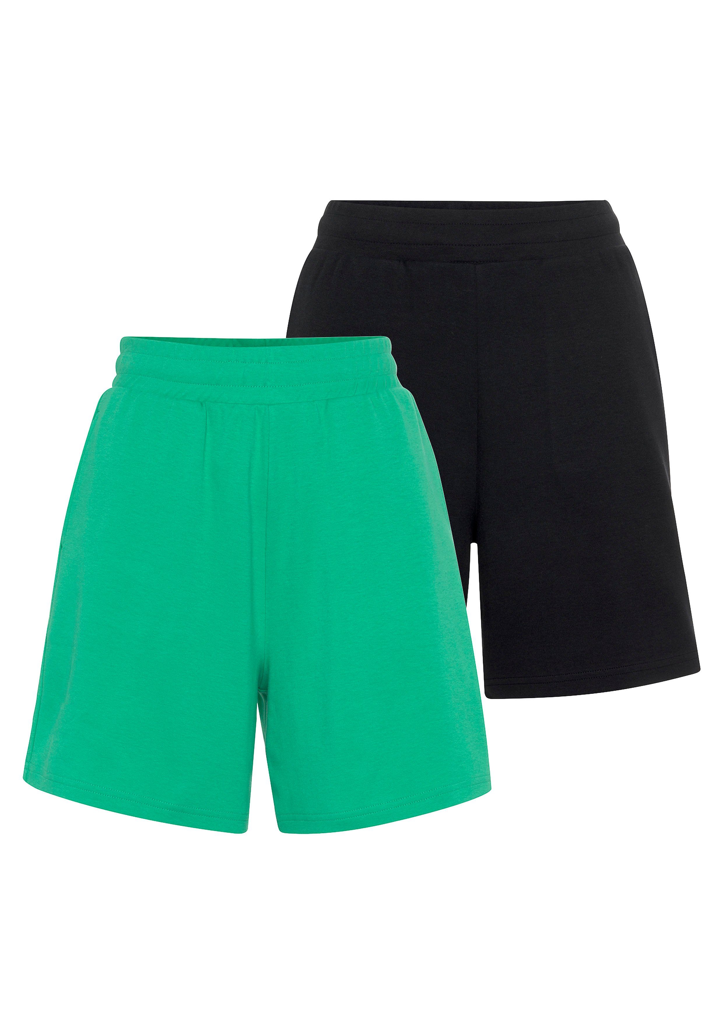 AJC Sweatpants (Spar-Set, 2-tlg., 2er-Pack) in verschiedenen Farbvariationen grün-schwarz