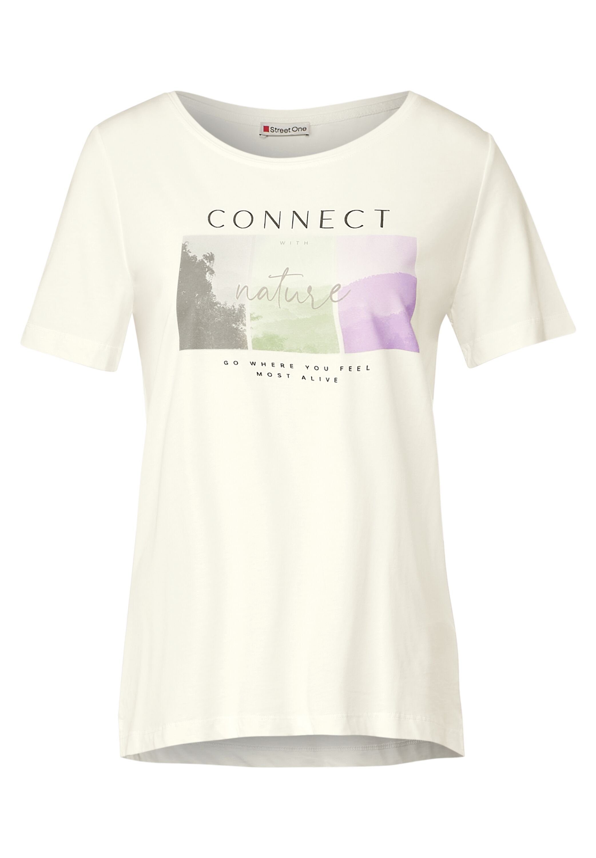STREET ONE T-Shirt off 30108 white