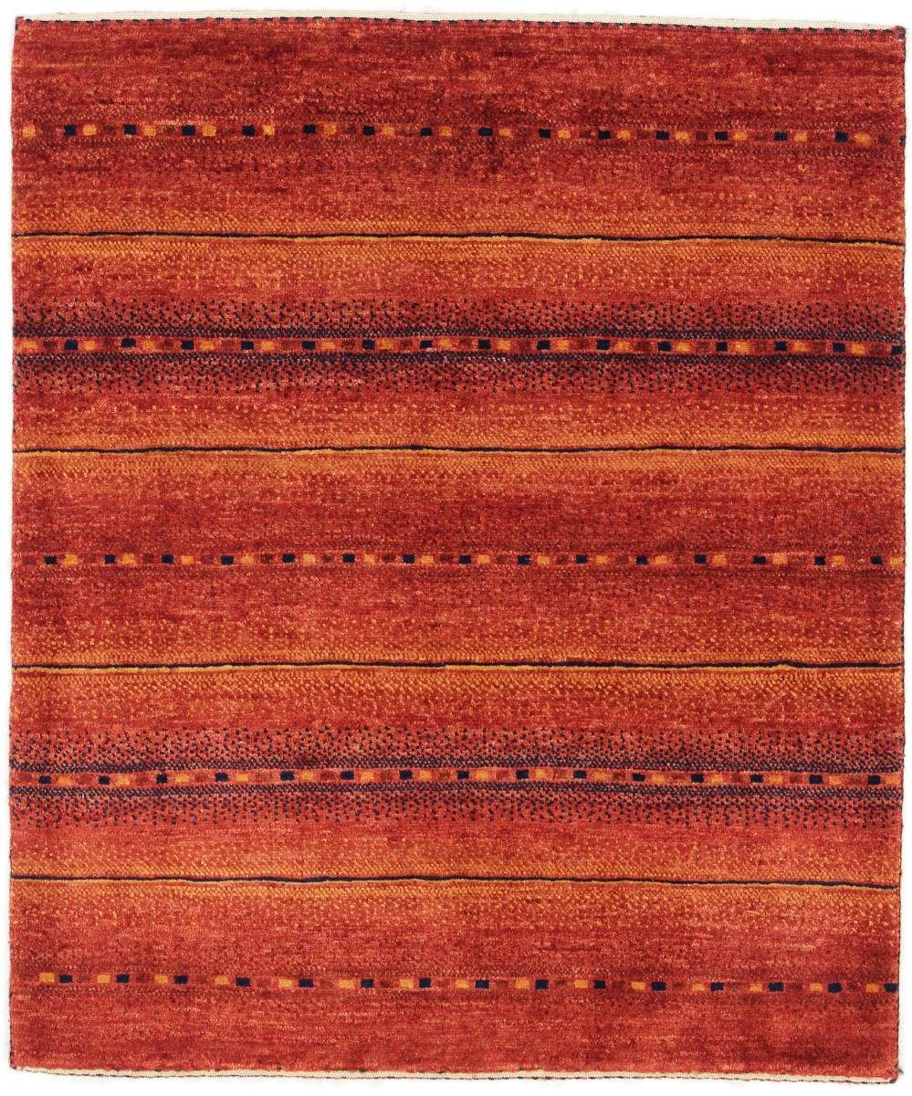 Orientteppich Ghashghai Suzanibaft 80x96 Handgeknüpfter Orientteppich, Nain Trading, rechteckig, Höhe: 12 mm